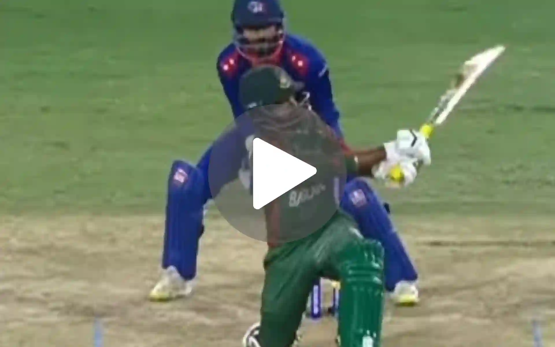 [Watch] Rohit Paudel Traps Hridoy As The Bangladesh Ship Sinks Further