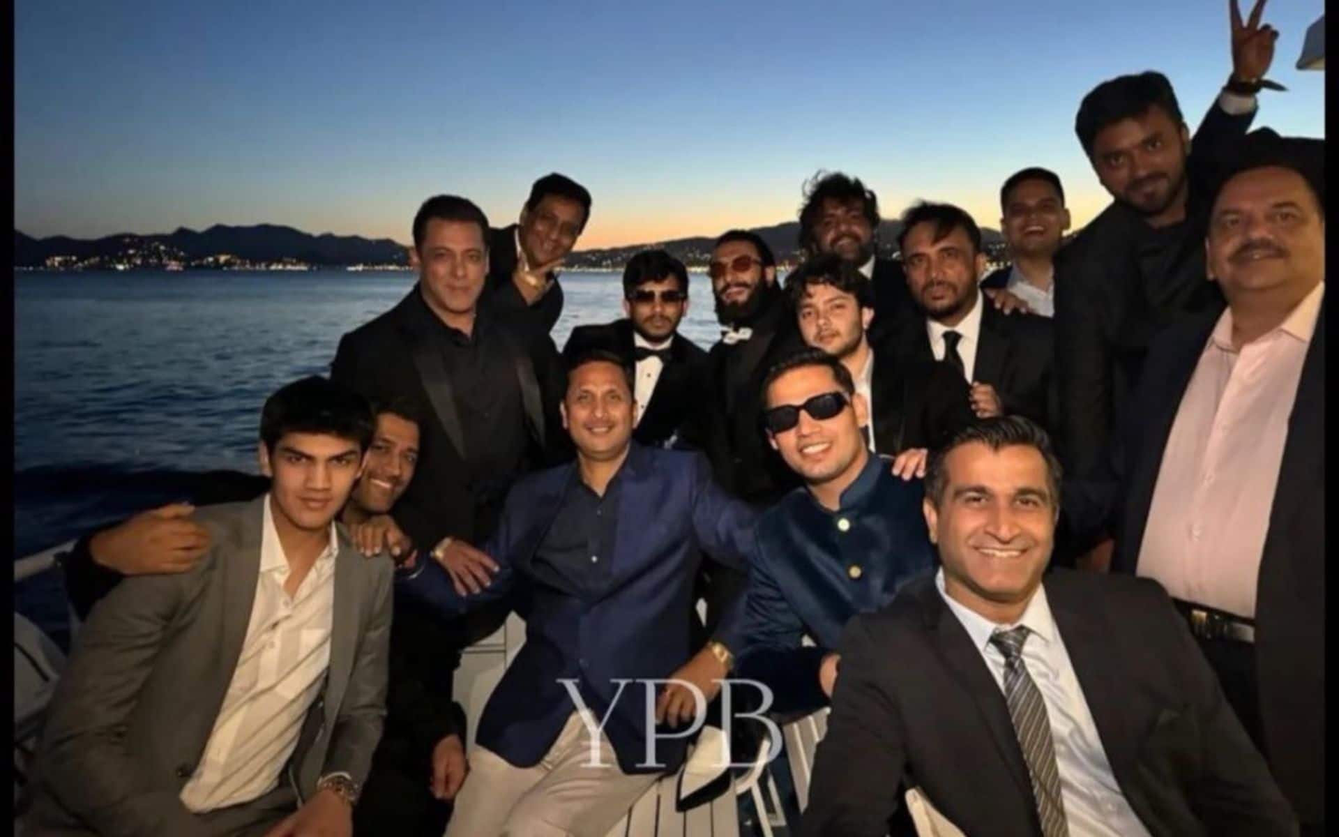 MS Dhoni Spotted With Shahrukh Khan, Salman Khan At Ambani Cruise Party In Italy