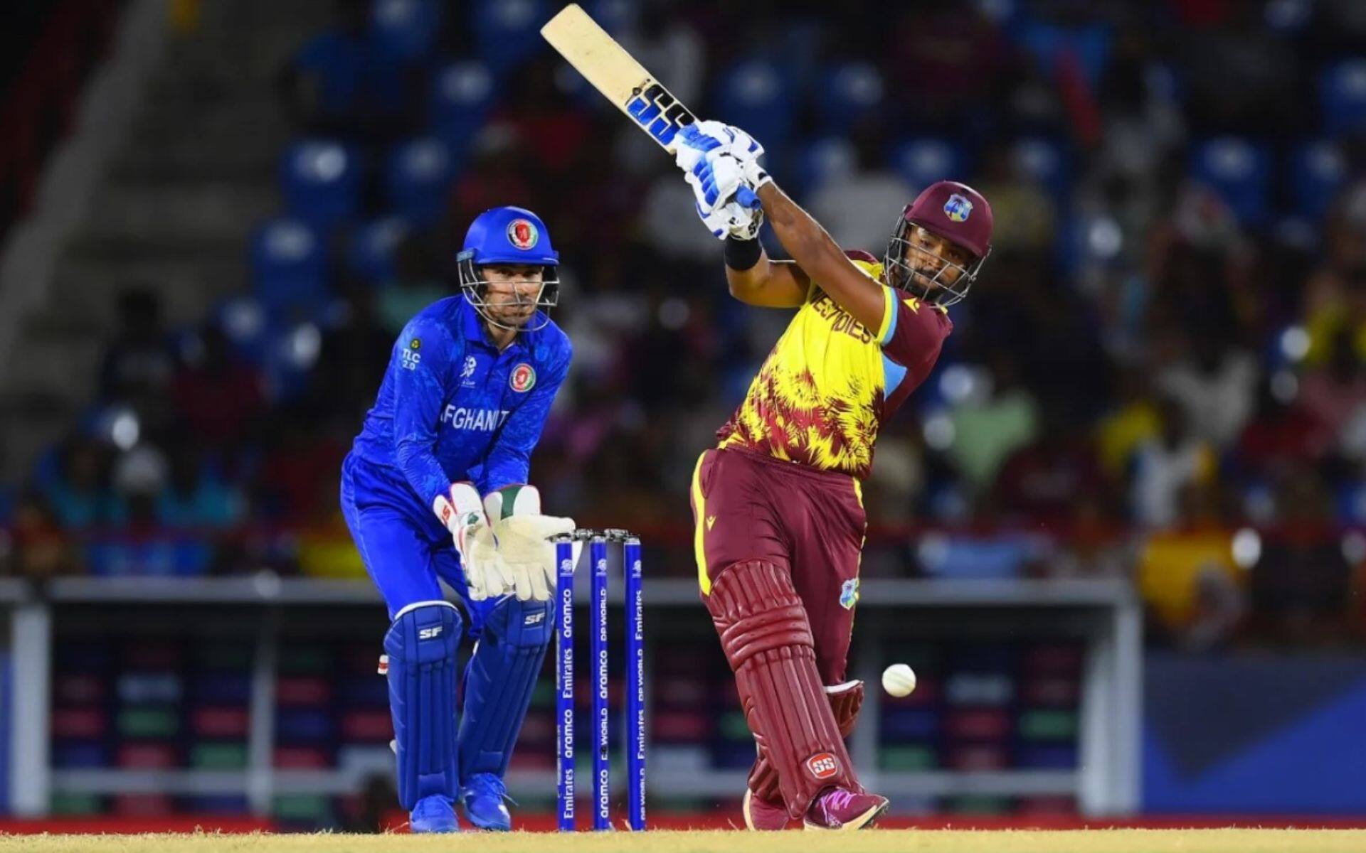 Nicholas Pooran goes full-throttle against AFG (X)