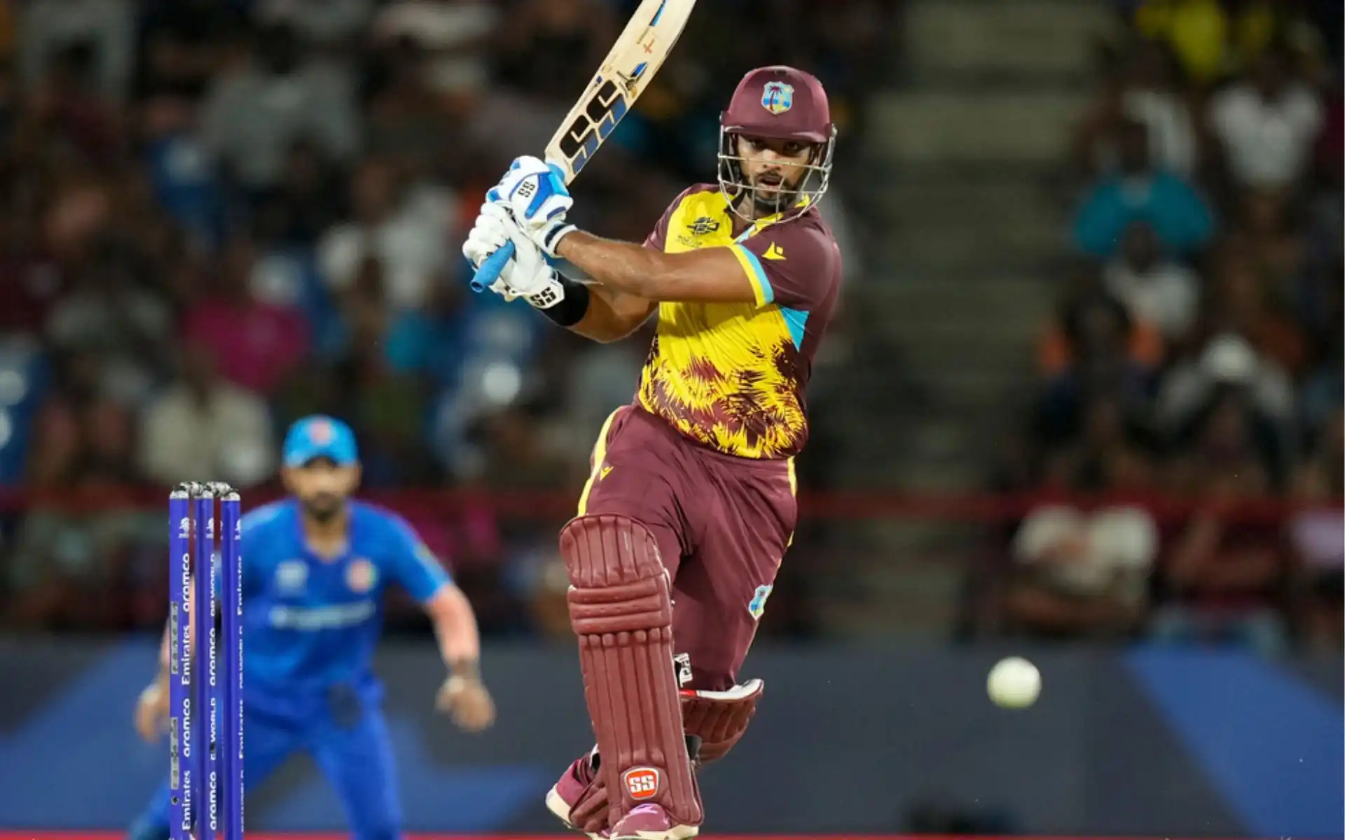 Pooran smashed his highest T20I score vs AFG (X)