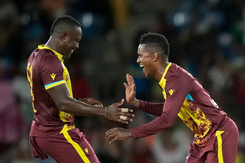 WI defeated AFG by 104 runs [AP]
