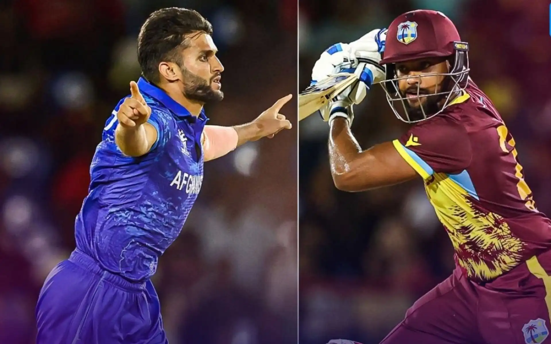 Nicholas Pooran dominates Azmatullah Omarzai in T20 WC (X.com)