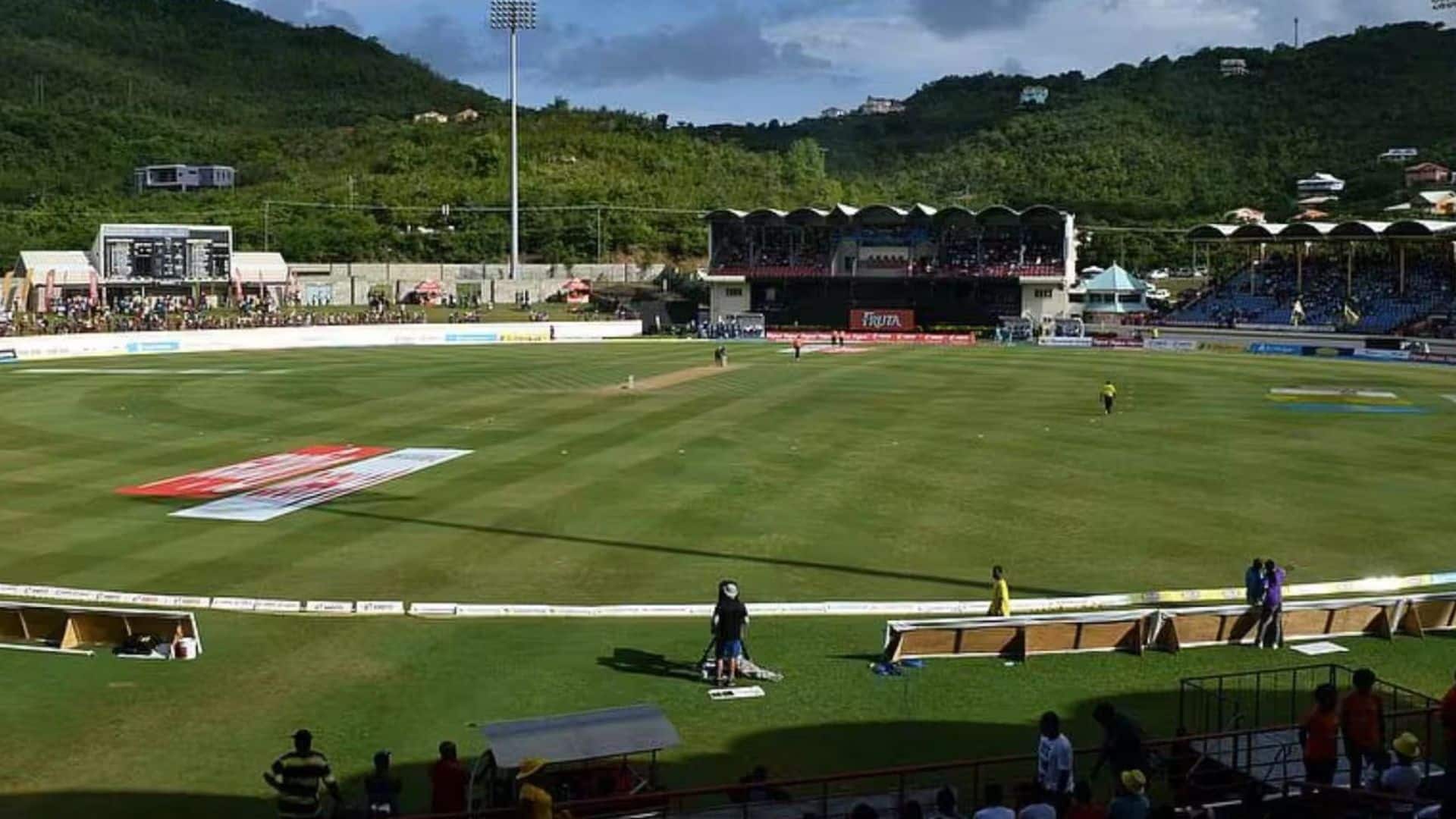 Daren Sammy Stadium St Lucia Pitch Report For WI vs ENG T20 WC Super 8 Match