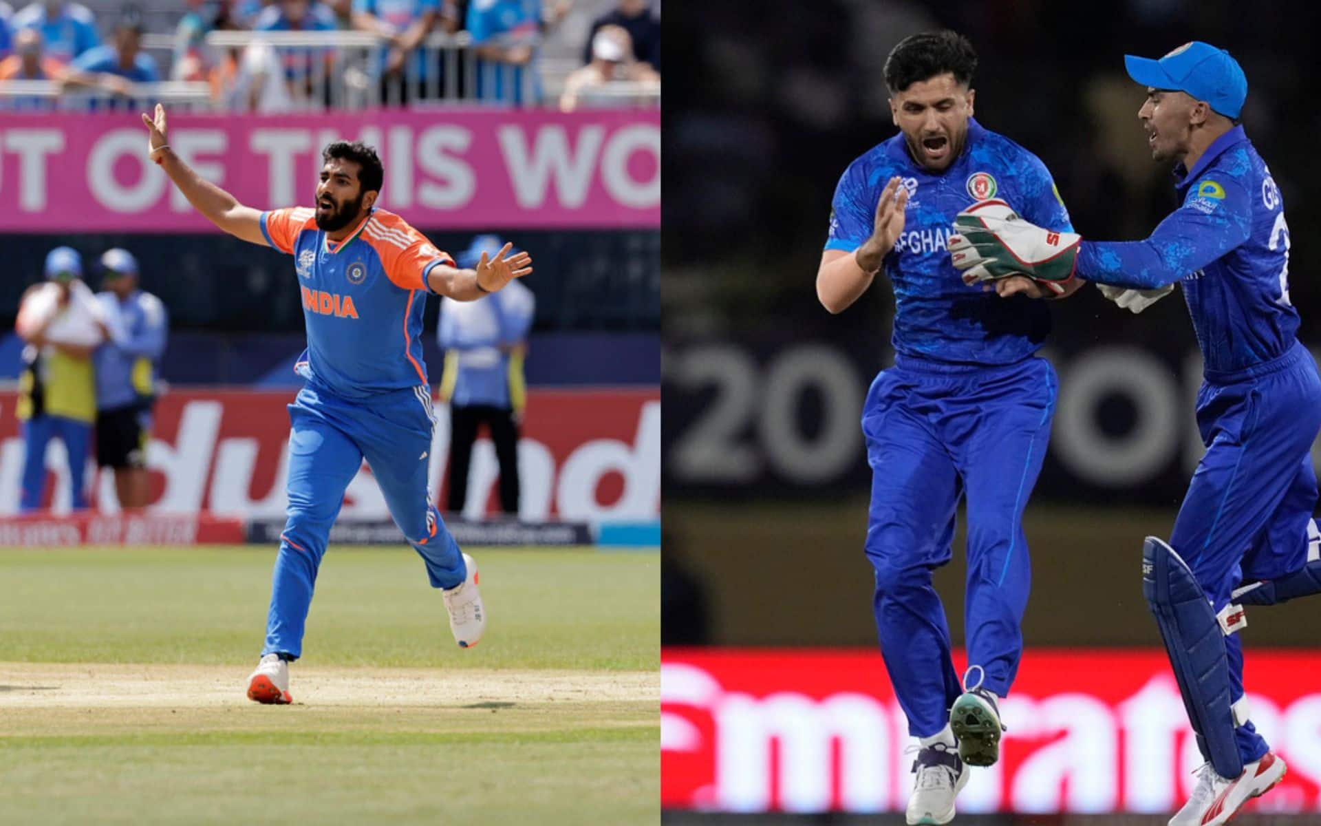 Jasprit Bumrah and Fazalhaq Farooqi has been in brilliant form for their team in the tournament [AP Photos]
