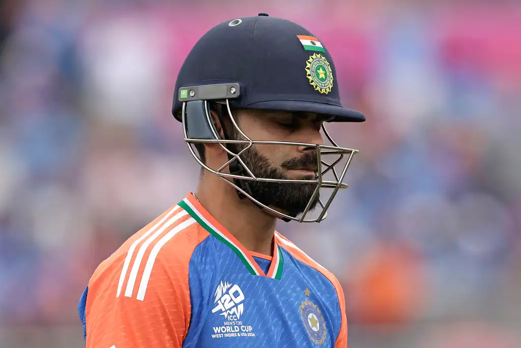 Kohli has been in poor form in T20 WC 2024 [AP]
