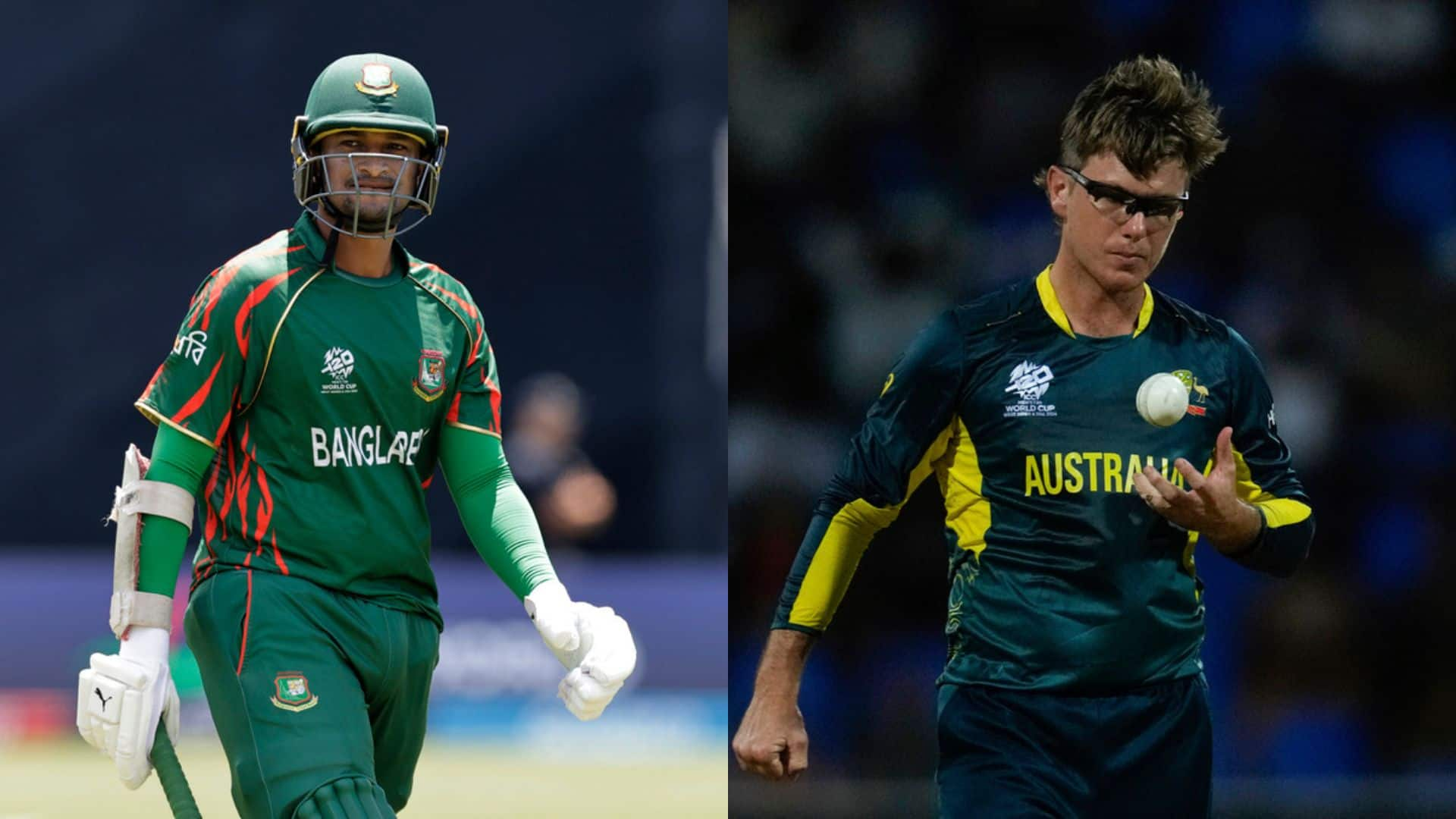 Shakib could be dismissed by Zampa [AP]