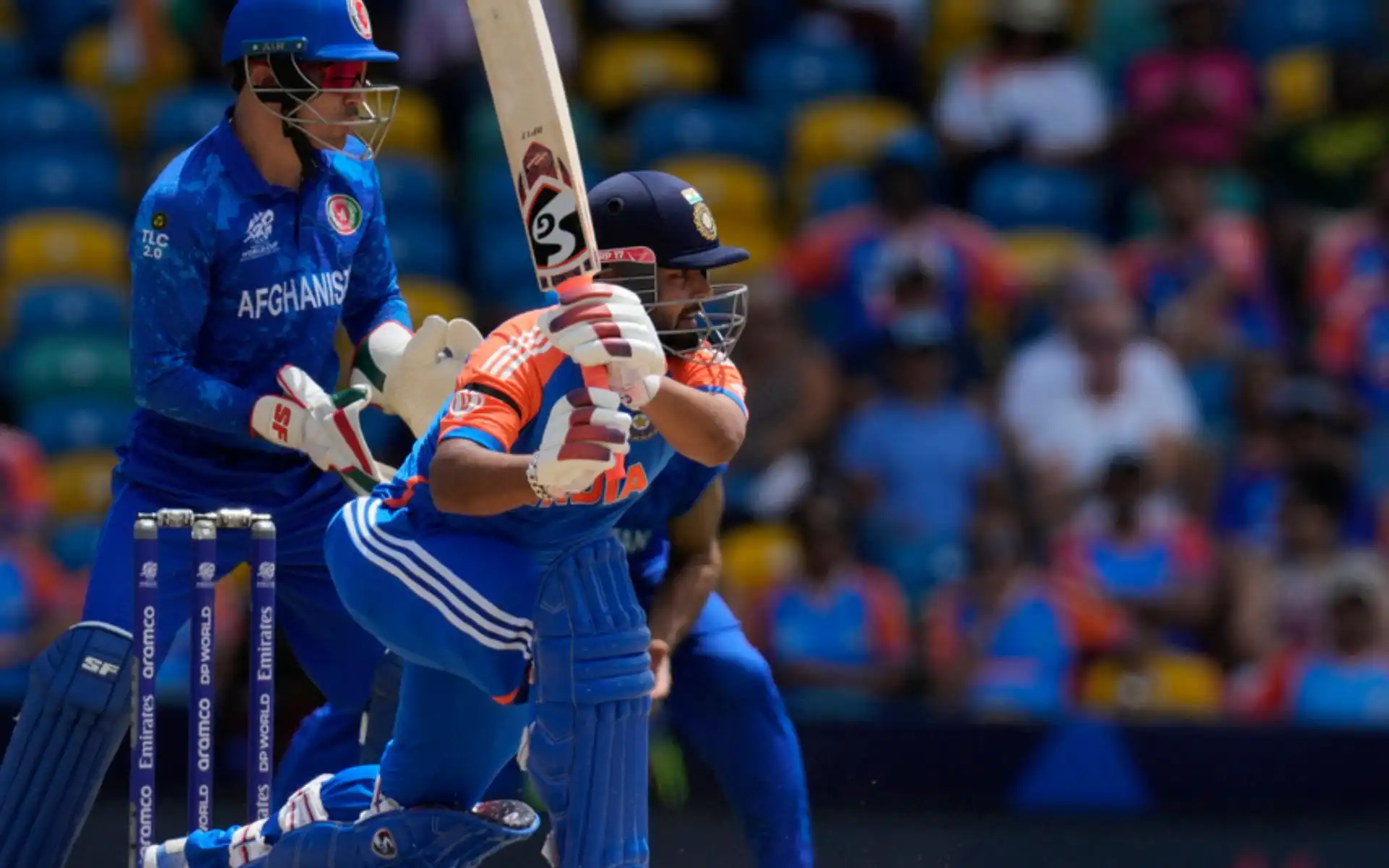 Rishabh Pant against AFG [AP]