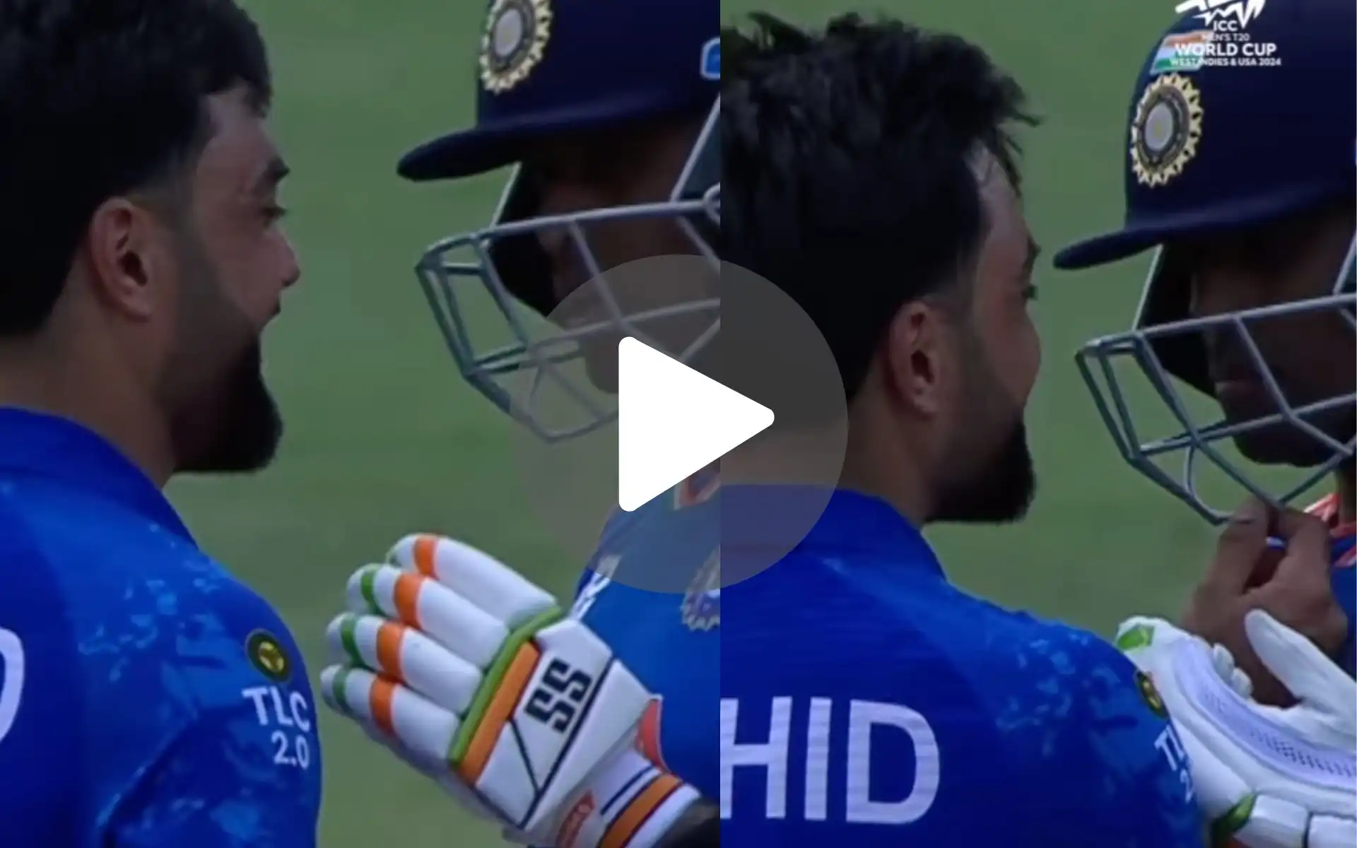 [Watch] Rashid Khan, SKY Exchange 'Cute Funny Banter' Amidst Intense IND Vs AFG