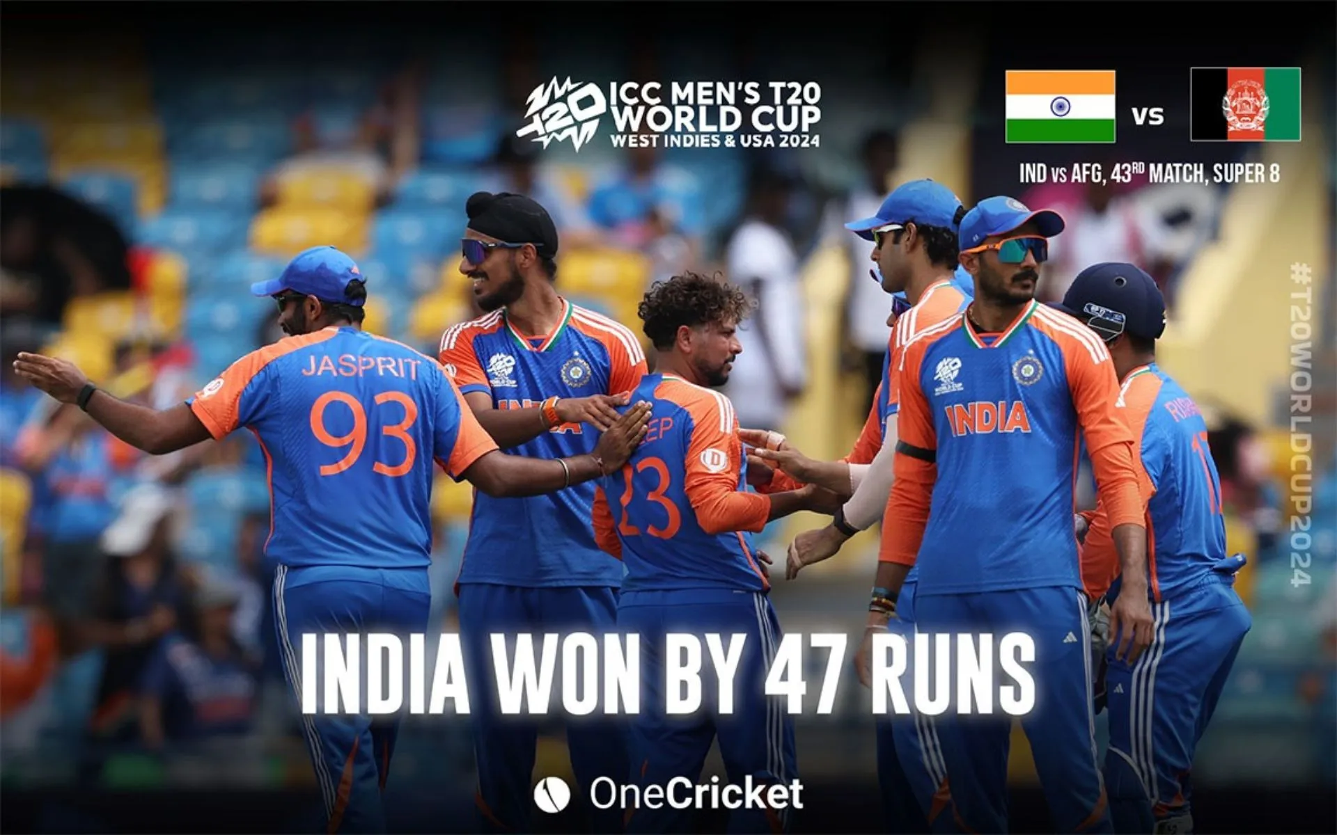 India registered a thumping win vs AFG (X.com)