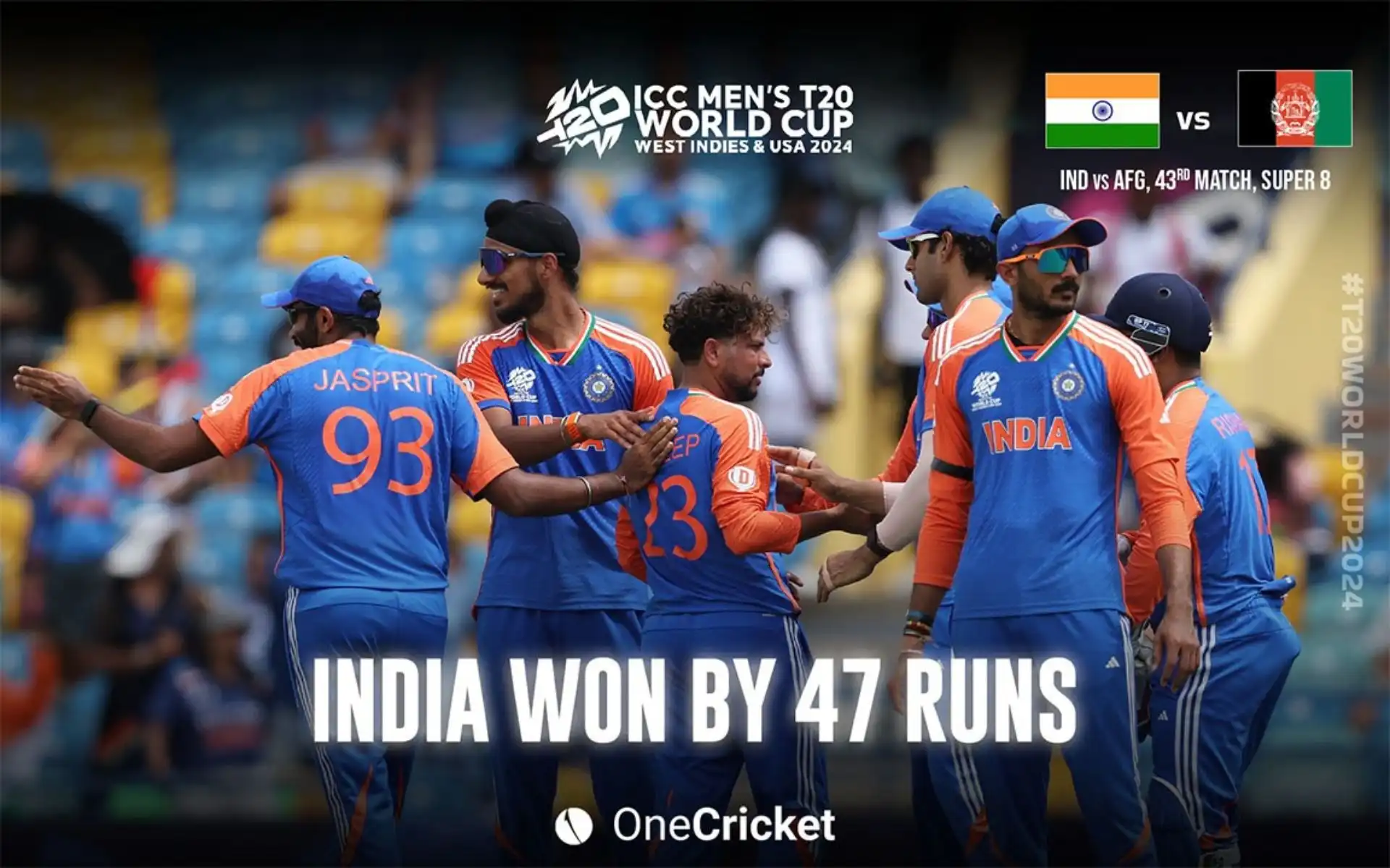 India registered a thumping win vs AFG (X.com)