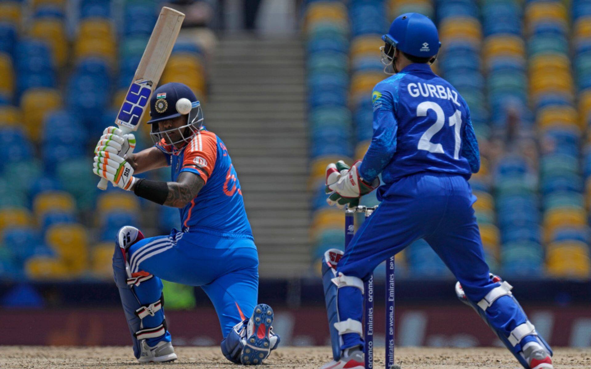 Suryakumar Yadav scored his second fifty of T20 World Cup 2024 (AP)