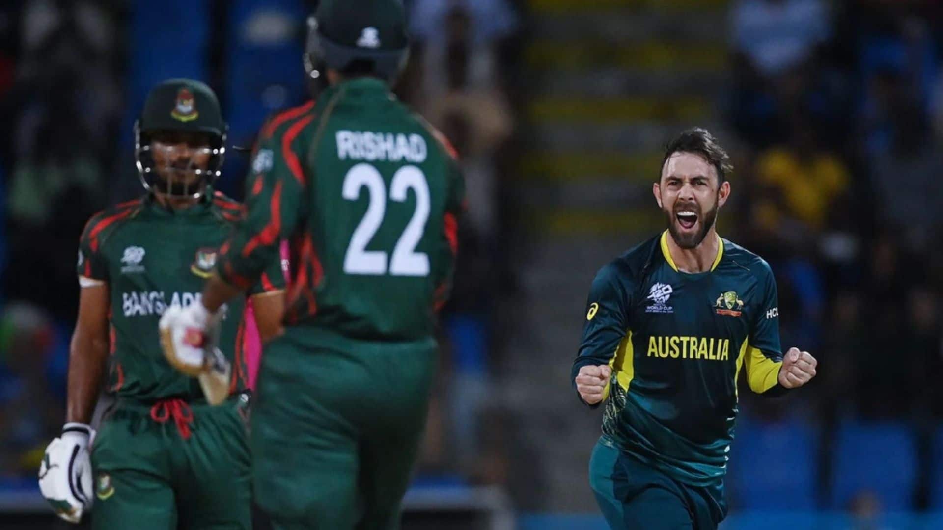 T20 World Cup 2024 AUS vs BAN: Match Highlights, Key Moments And Videos