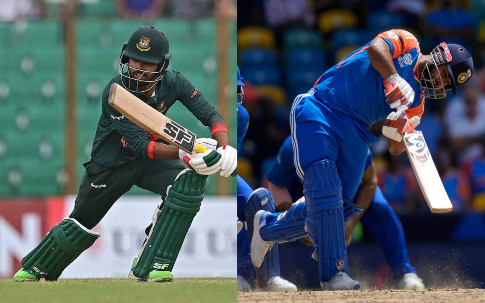 Towhid Hriody and Rishabh Pant will be crucial for their teams in the match [AP Photos]