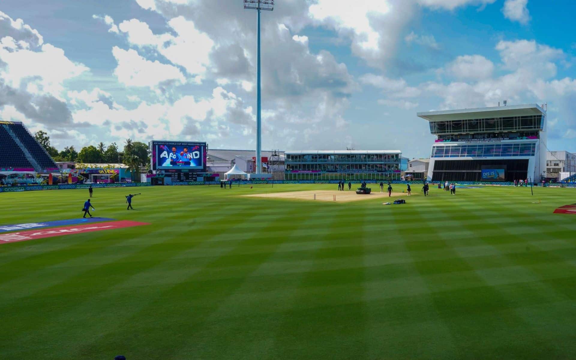 Kensington Oval Barbados Pitch Report For USA Vs ENG [X.com]