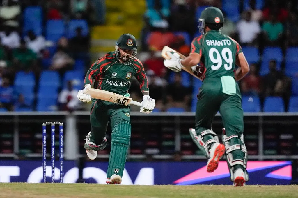 Najmul Shanto blames batters for loss Vs India [AP]
