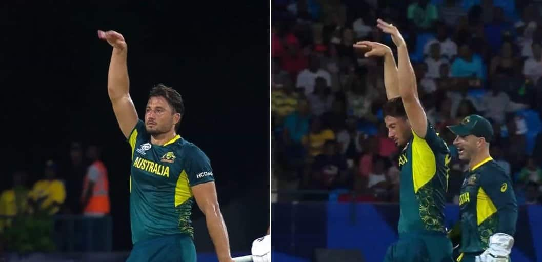 Stoinis' send-off to Gurbaz [X]
