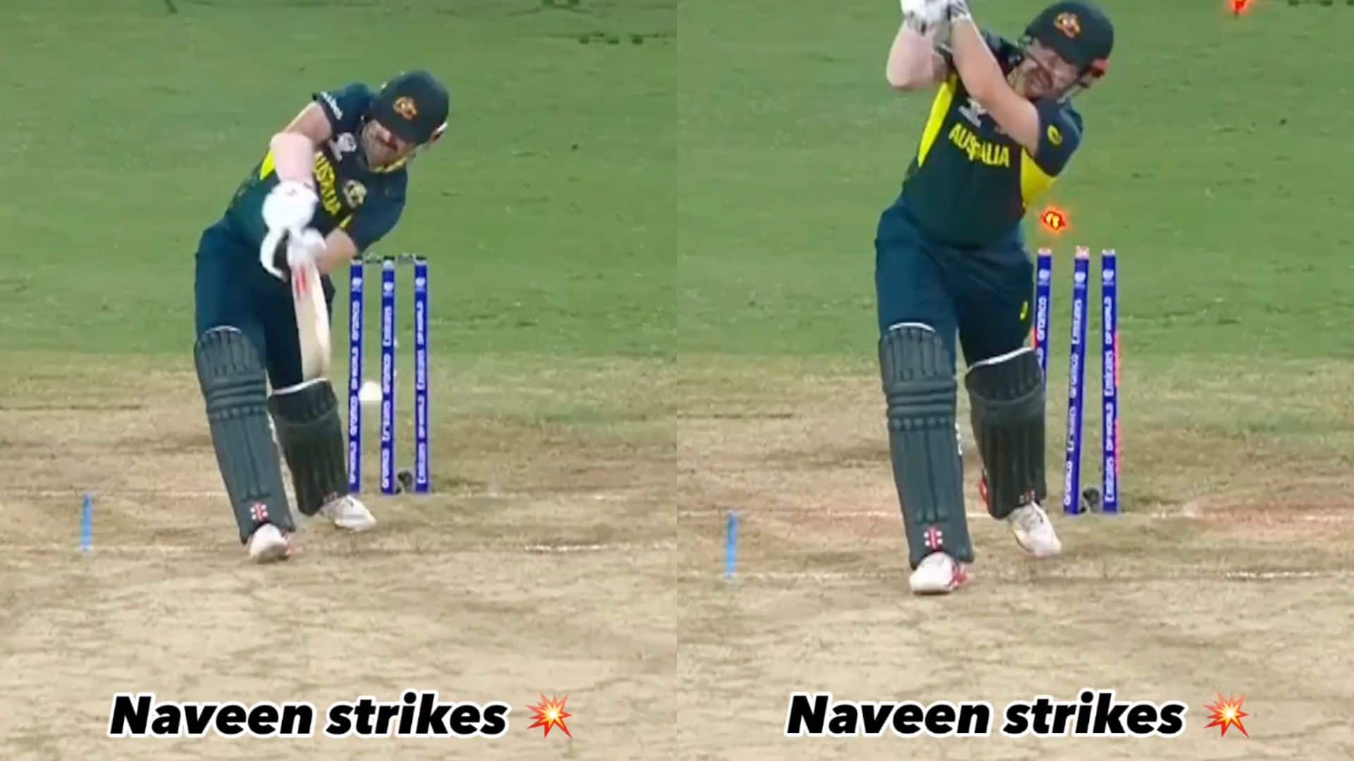 Head was bowled by Naveen [X]