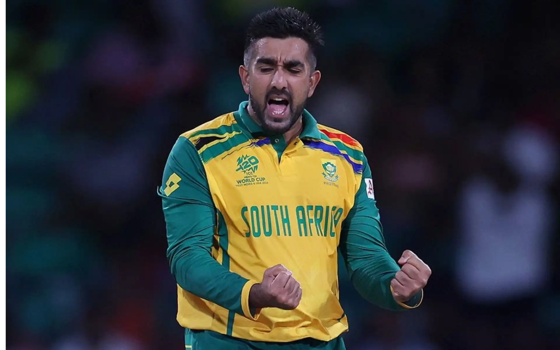 Tabraiz Shamsi got four wickets vs Nepal in the T20 World Cup 2024 [X]