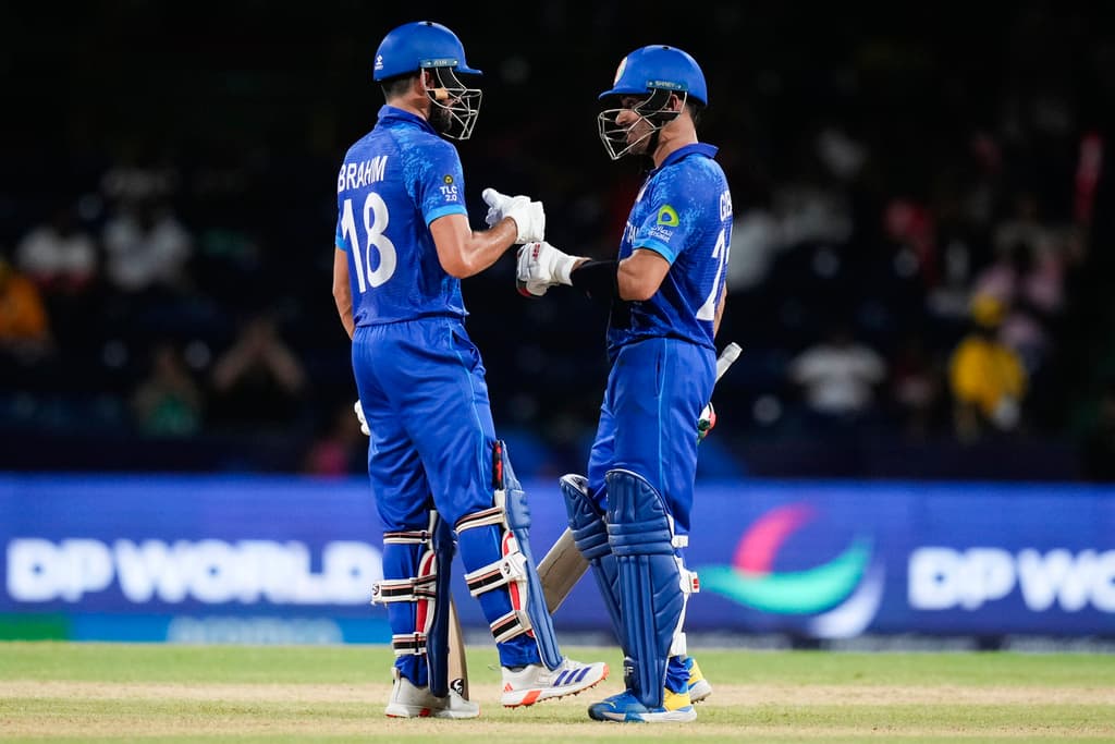 Gurbaz and Zadran have added 3 century stands in T20 WC 2024 [AP]