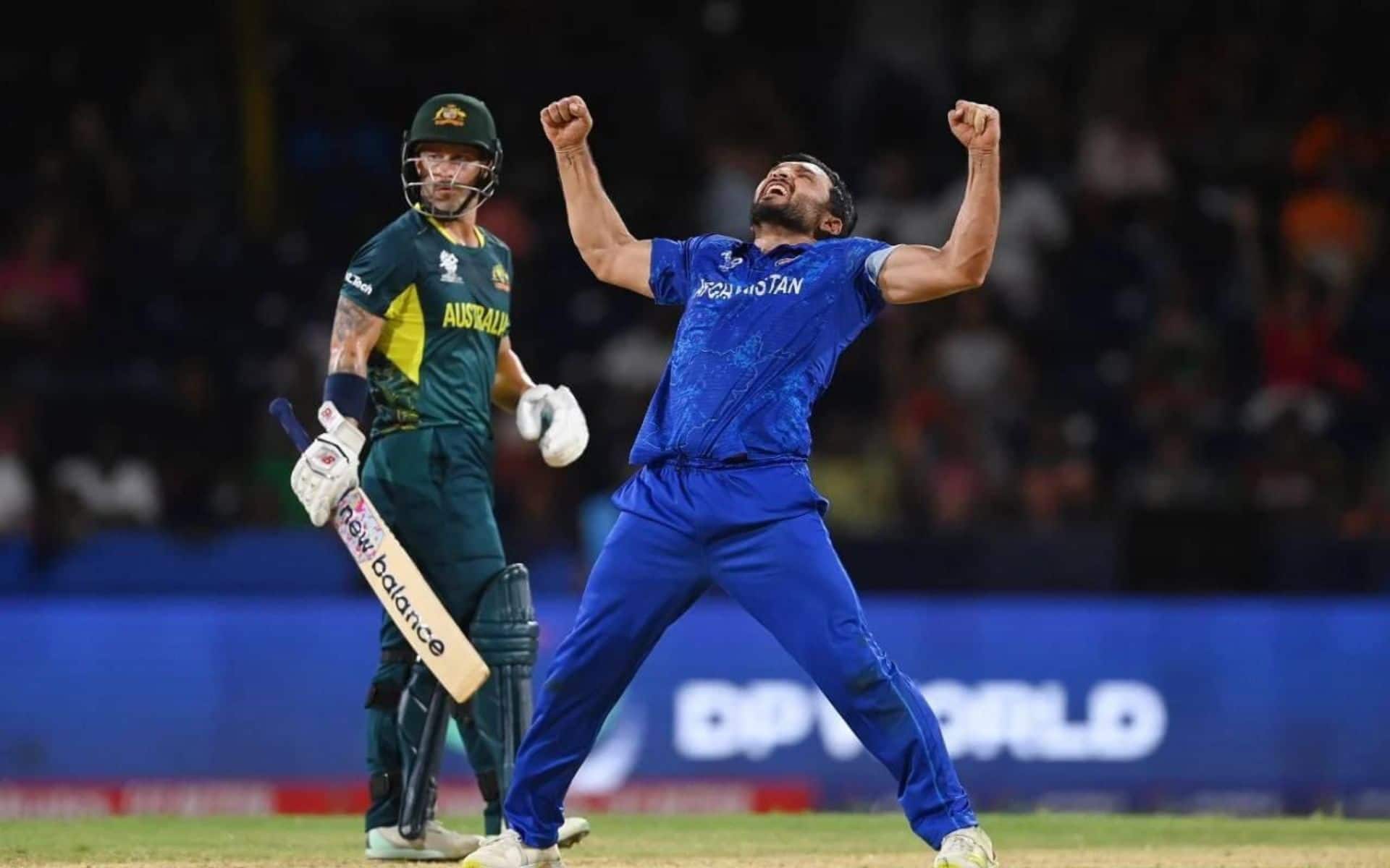 Gulbadin ecstatic after beating AUS in T20 WC (X.com)