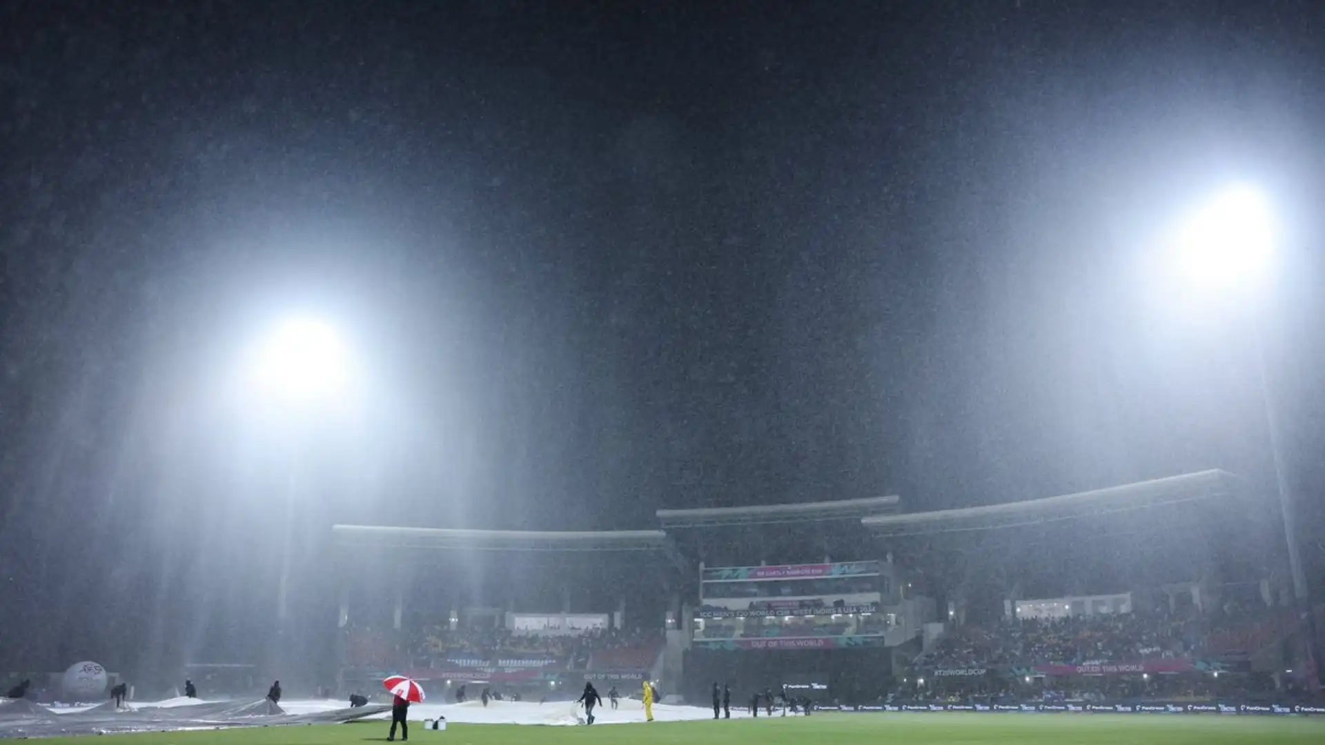 Rain played spoilsport in WI vs SA [X]