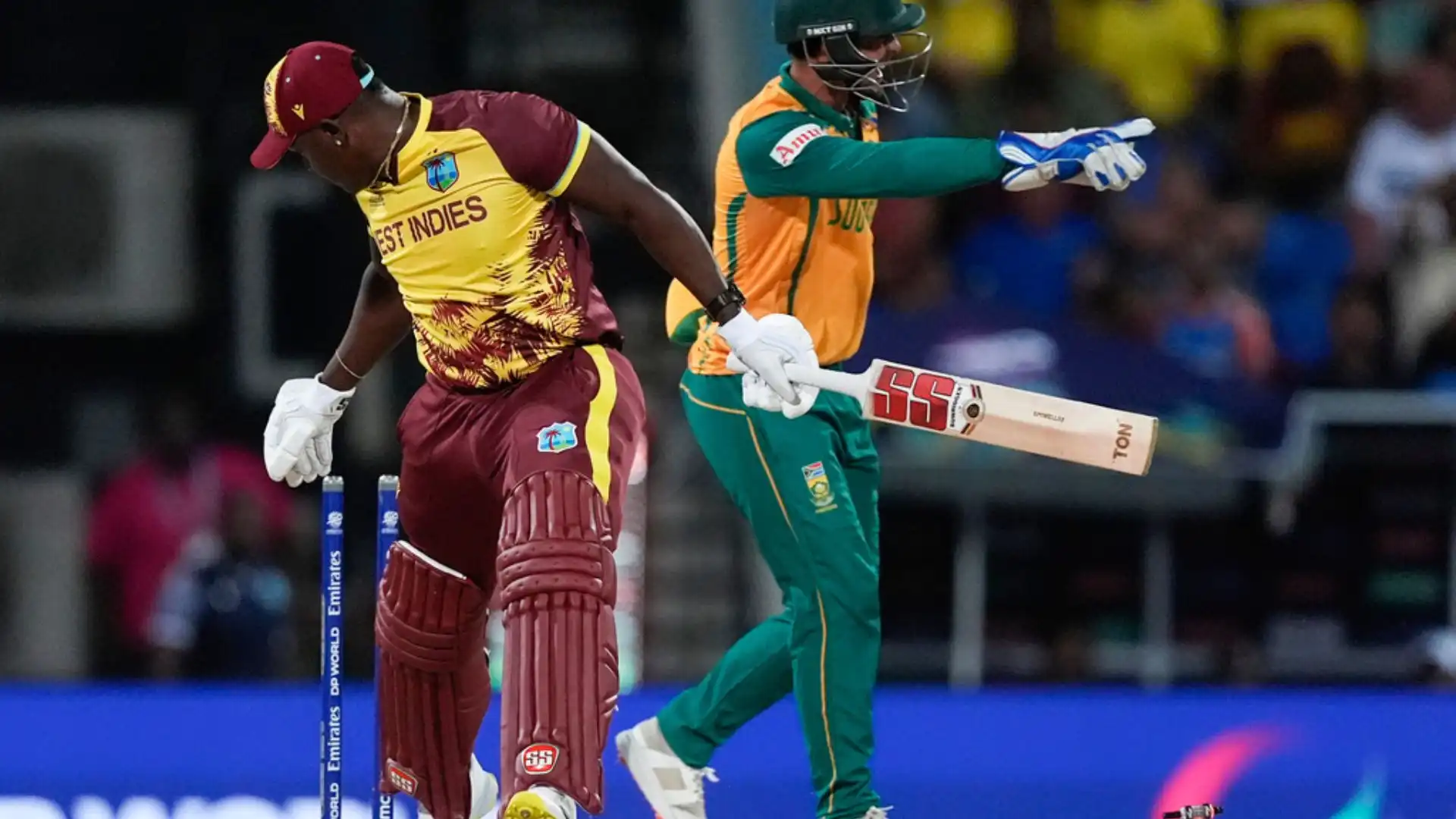 De Kock stumped Rovman Powell [AP]