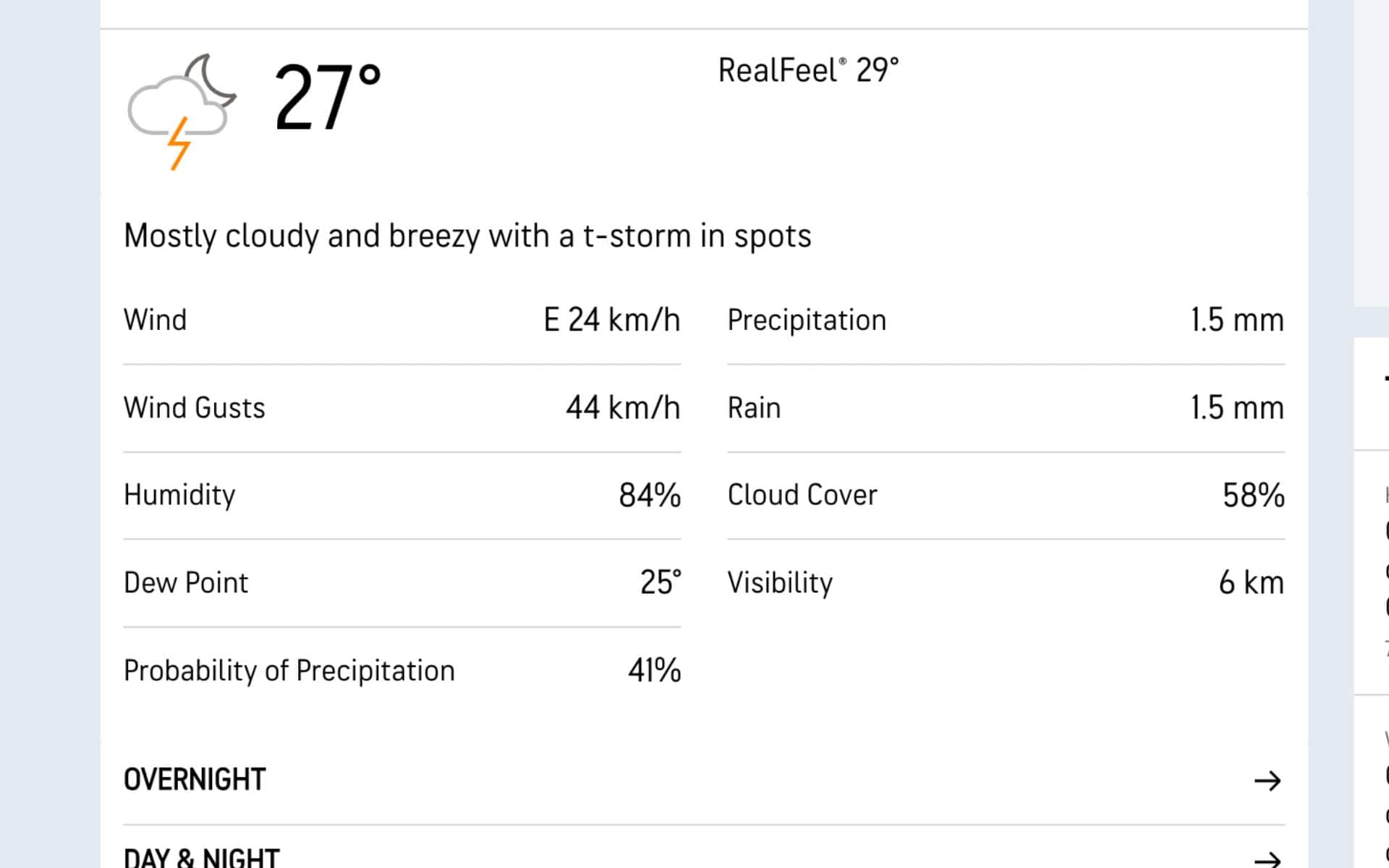 Weather Report For BAN Vs AFG (accuweather.com)