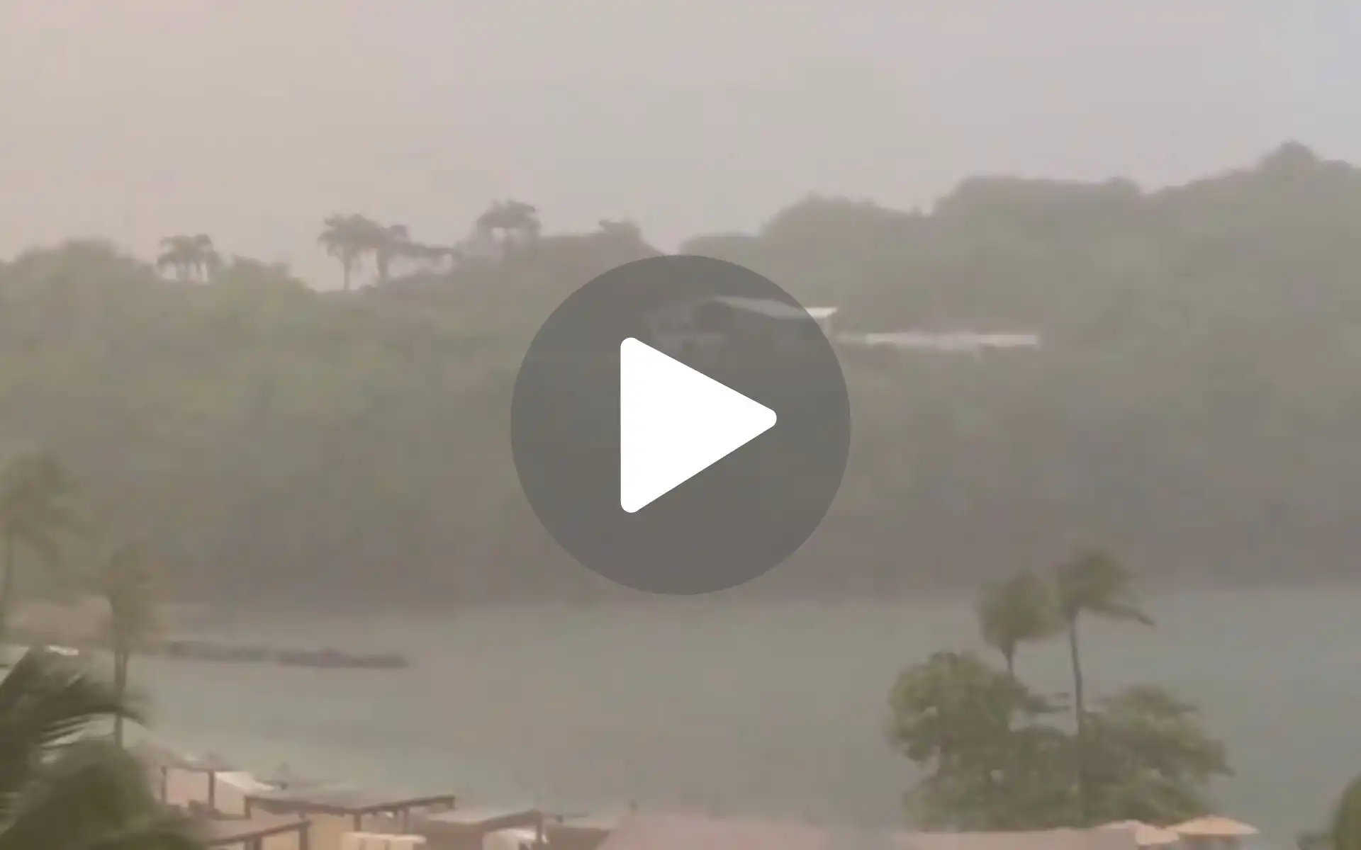 [Watch] Heavy Downpour Haunts IND Vs AUS Super 8 Match; Check St Lucia Weather Here