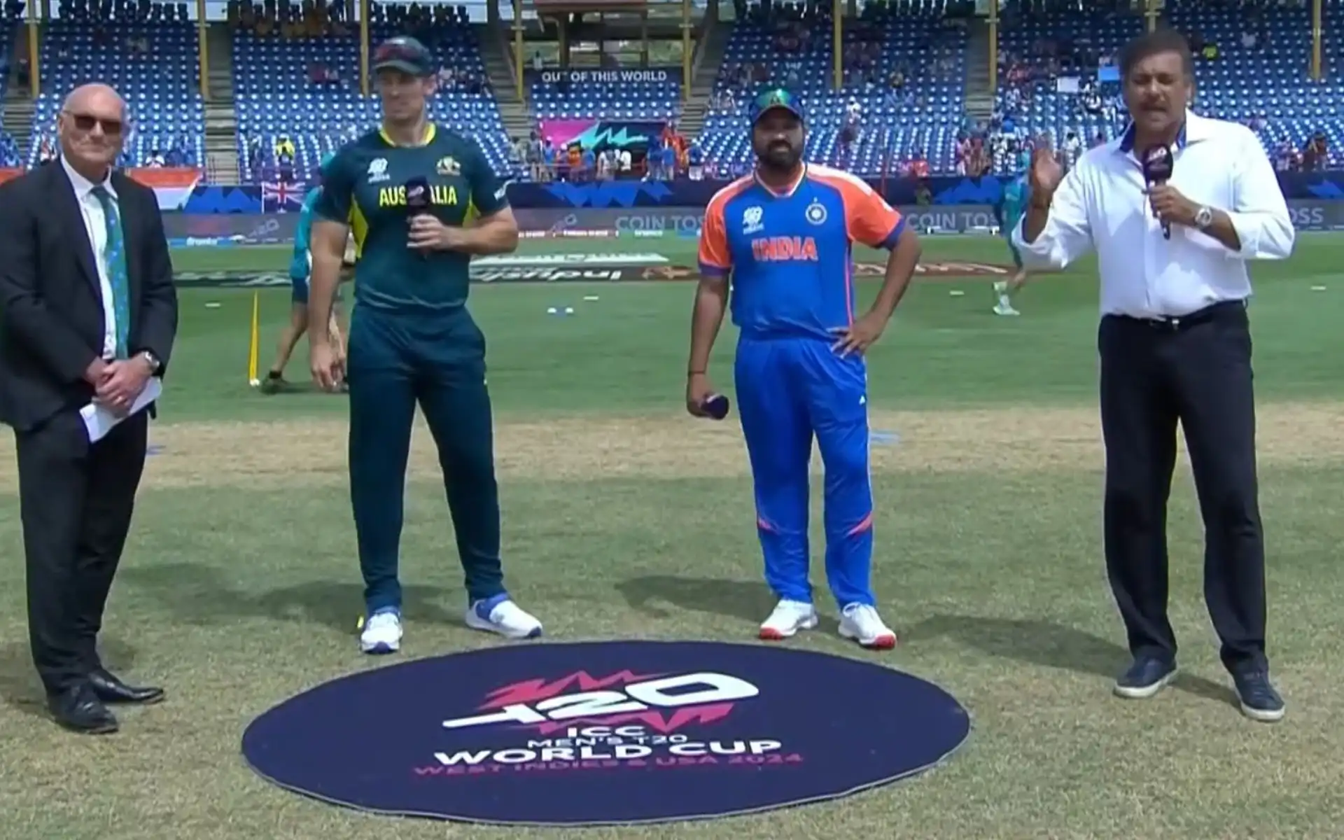 Australian skipper Mitchell Marsh won the toss and opted to bowl first [X.com]