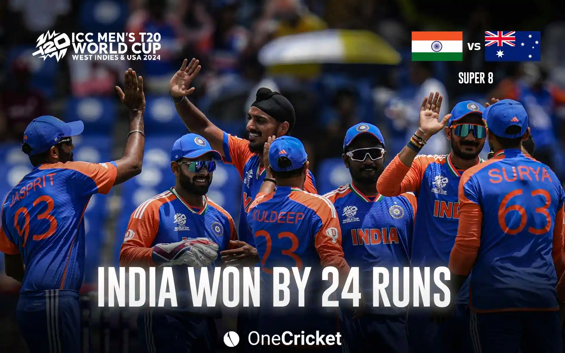 India qualify for the semifinals of T20 WC 2024 (AP Photo)