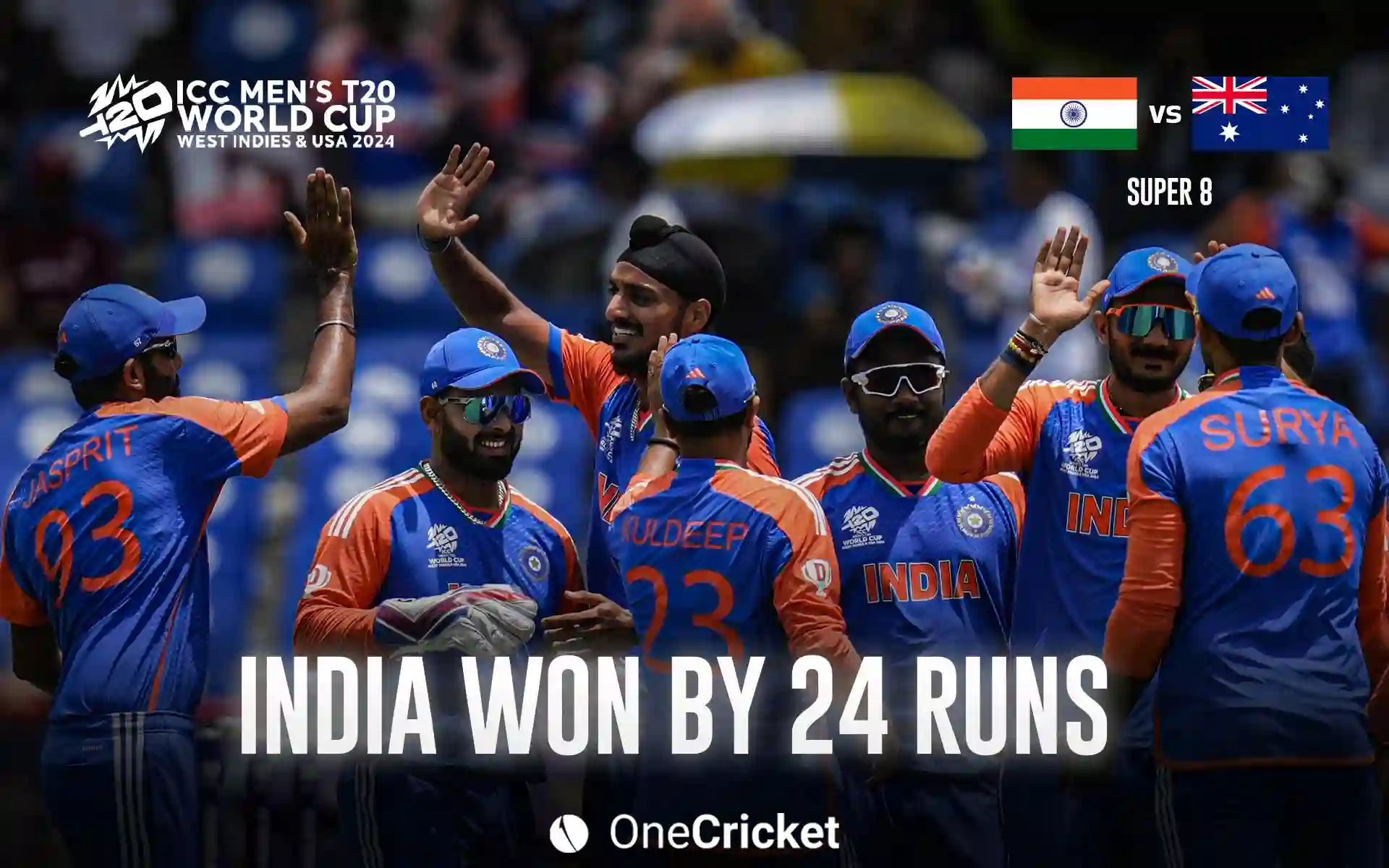 India qualify for the semifinals of T20 WC 2024 (AP Photo)