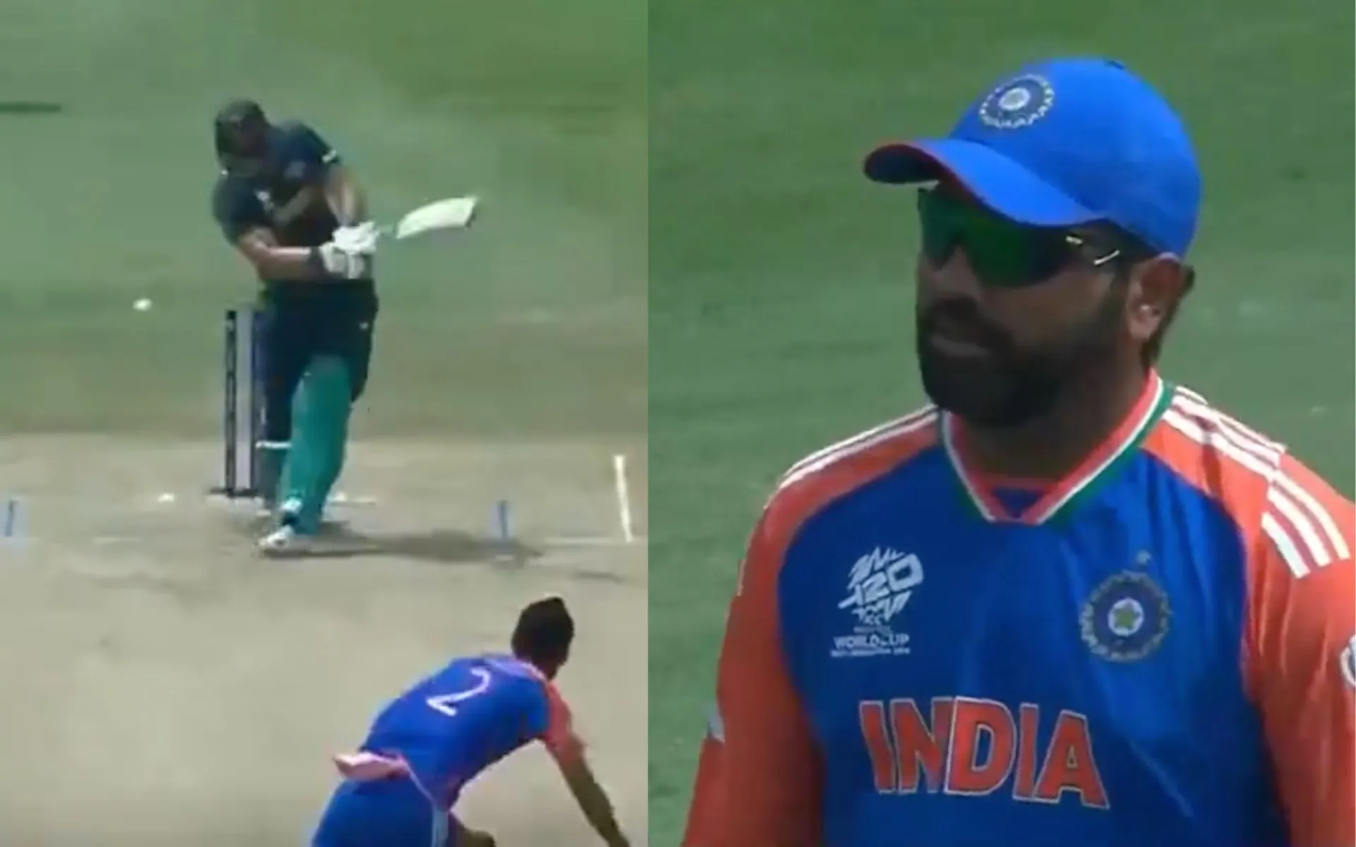 Tim David's wicket vs IND (X.com)