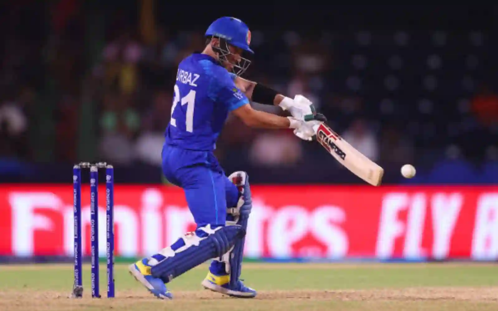 Rahmanullah Gurbaz played the second slowest knock in T20 WC history vs BAN [X]
