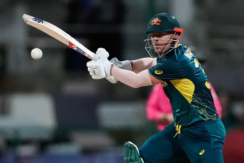 David Warner at the T20 World Cup 2024 (AP)