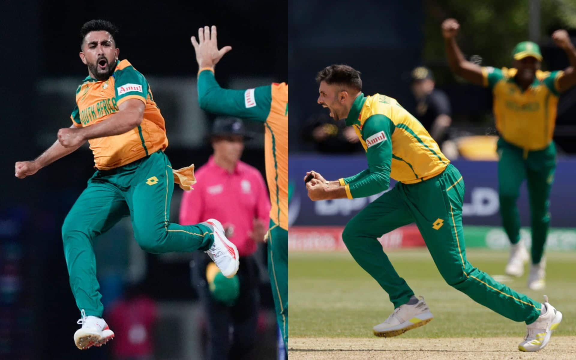 Tabrazi Shamsi and Keshav Maharaj will be crucial for South Africa in the match [AP Photos]