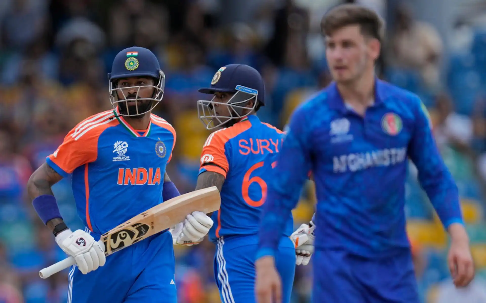 Hardik Pandya played an excellent knock vs AFG (AP Photo)