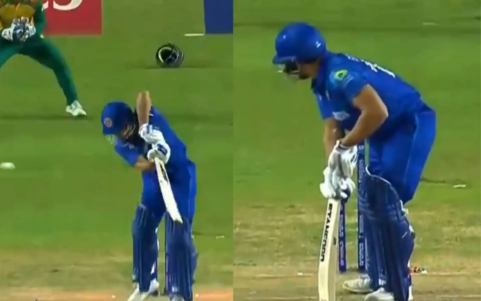Gulbadin Naib getting dismissed by Marco Jansen [X]