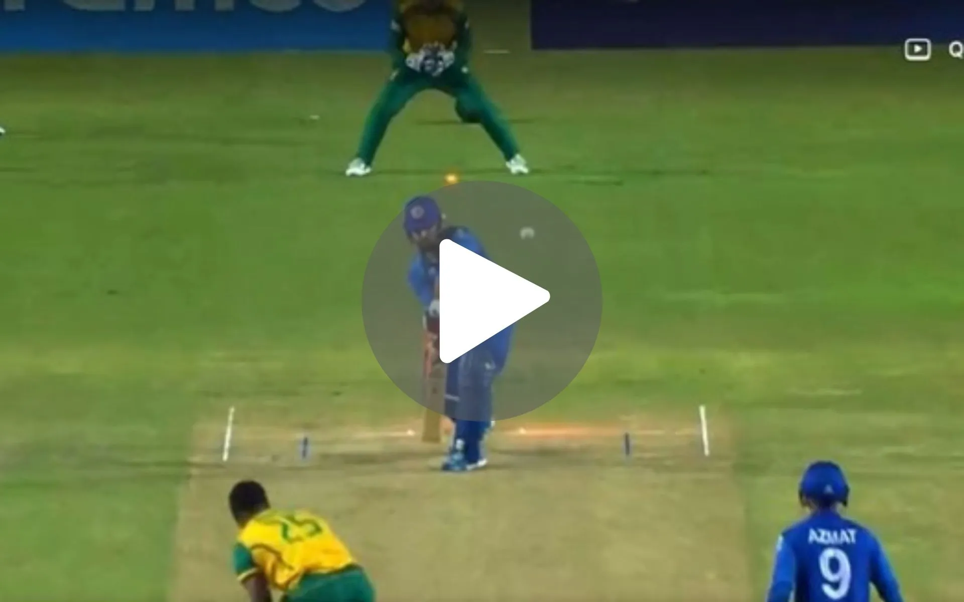 [Watch] Kagiso Rabada Leaves Mohammad Nabi Speechless With A Snorter