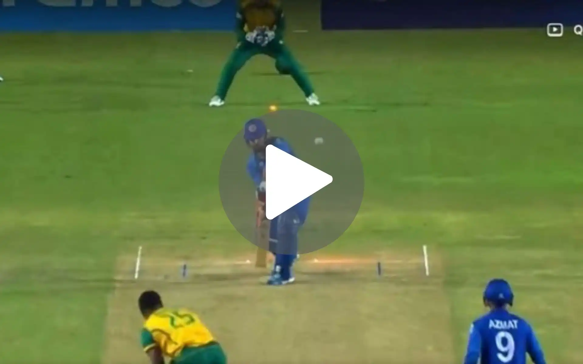 [Watch] Kagiso Rabada Leaves Mohammad Nabi Speechless With A Snorter