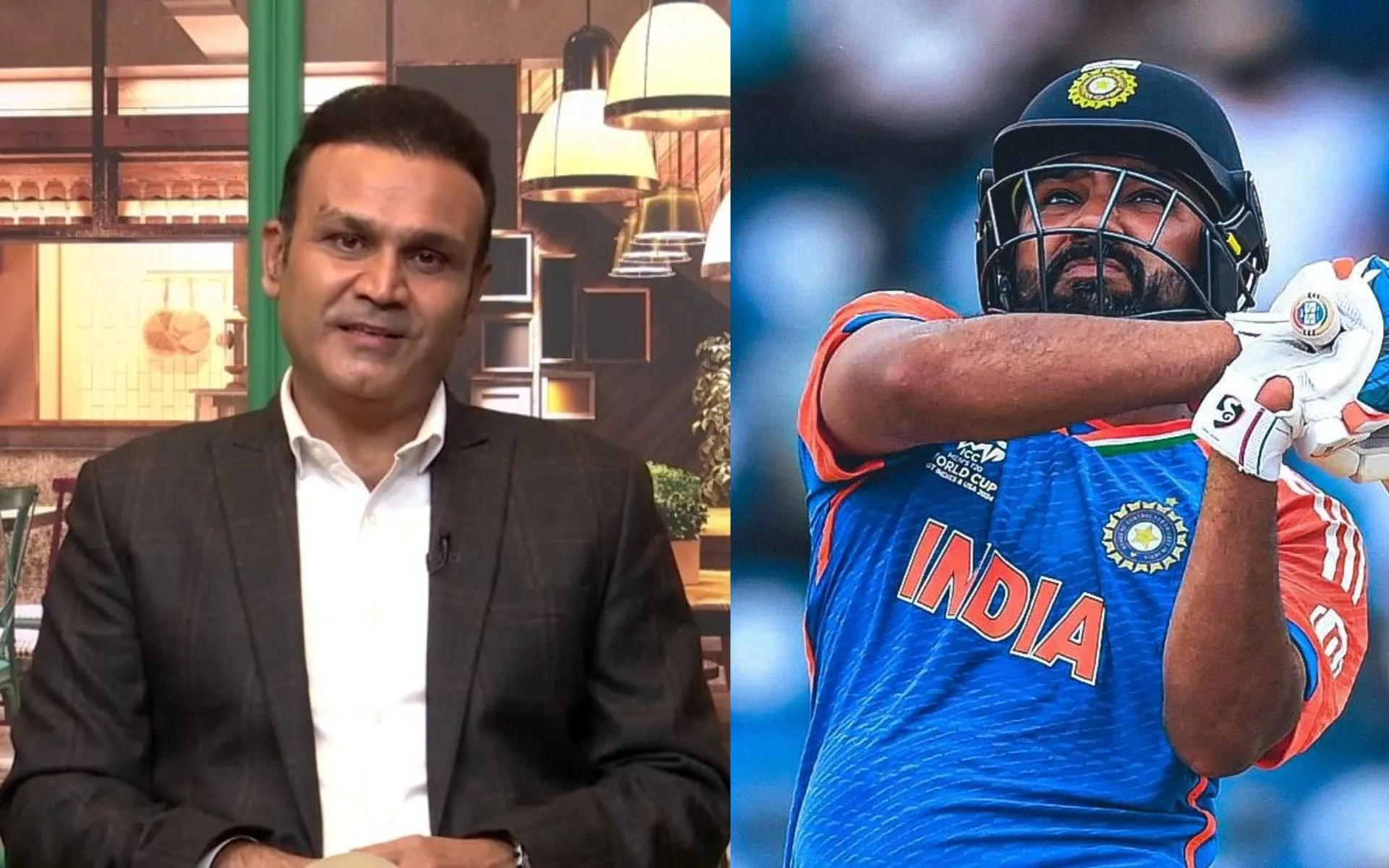 Virender Sehwag & Rohit Sharma- (X.com)