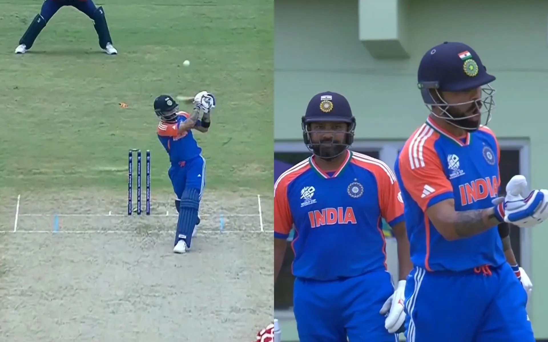 Kohli's reaction after losing his wicket vs ENG (X.com)
