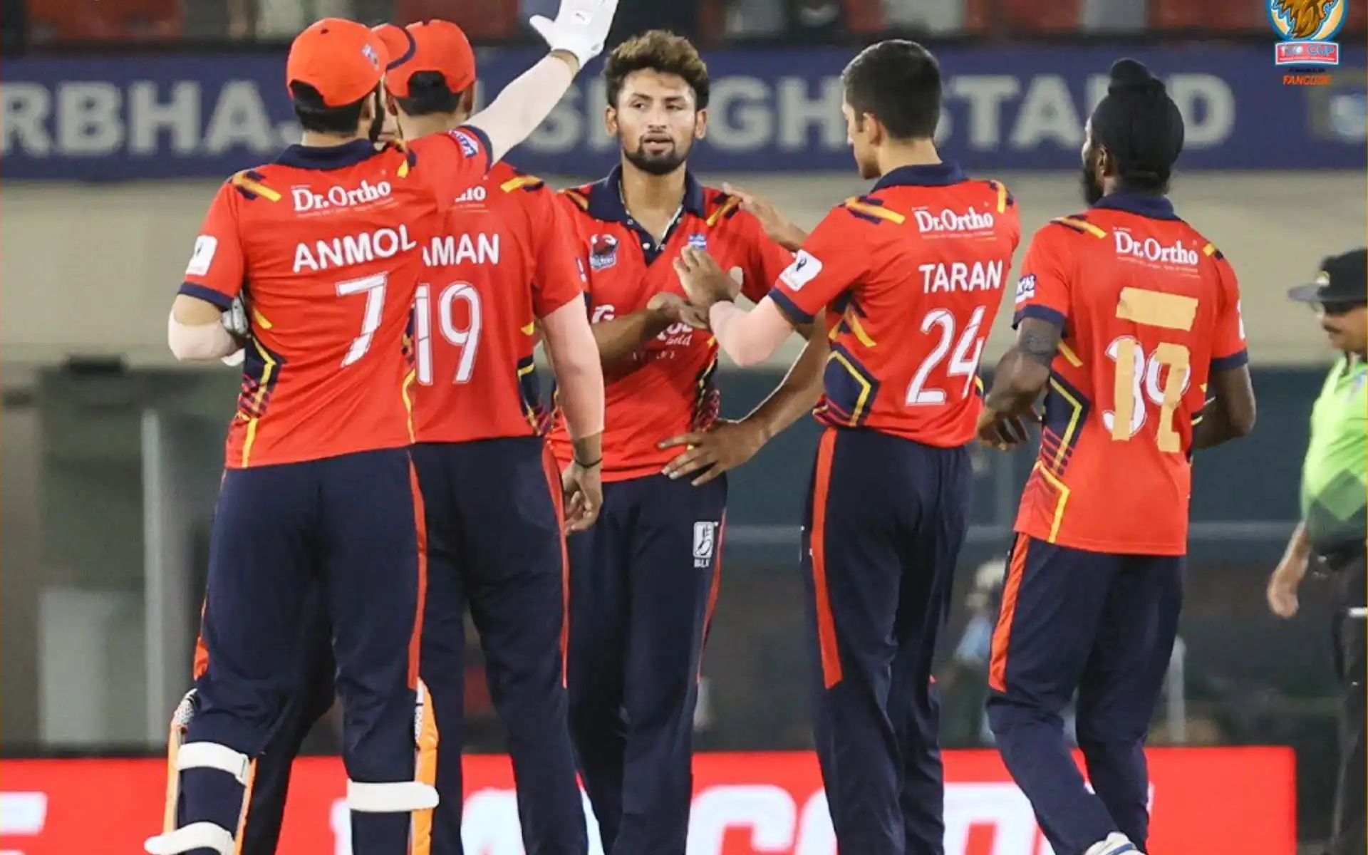 Harnoor, Anmol Swings Big In 205 Chase As BLV Blasters Defends Sher-e-Punjab Title