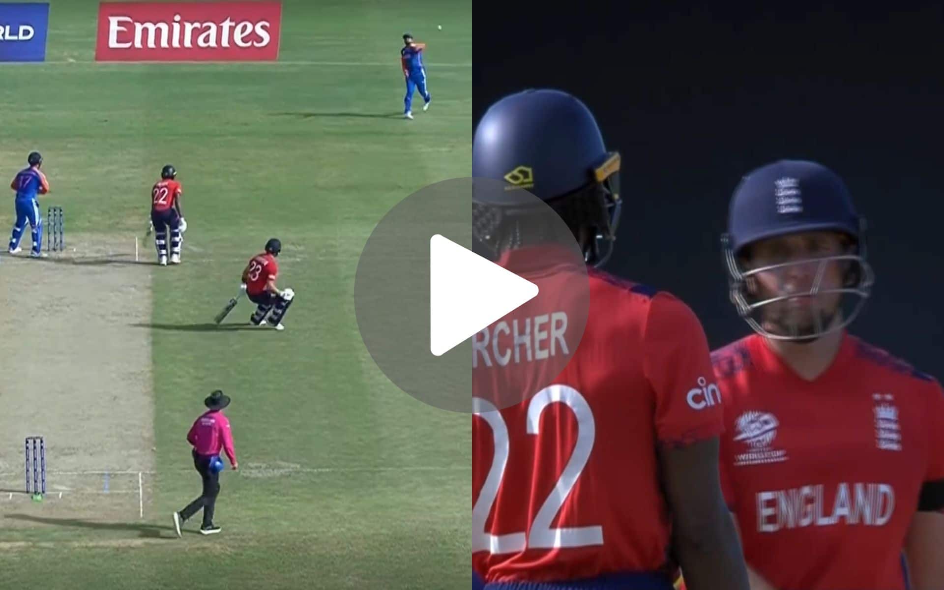 [Watch] Livingstone, Archer In 'Heated Argument' After Comical Run Out In IND Vs ENG