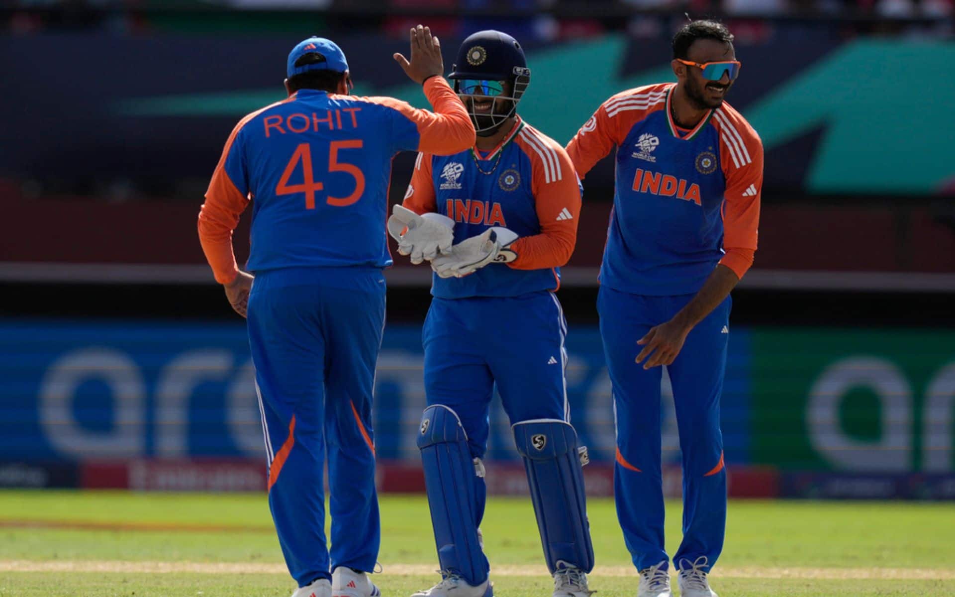 India have defeated England to reach the Final of the T20 World Cup 2024 [AP Photos]