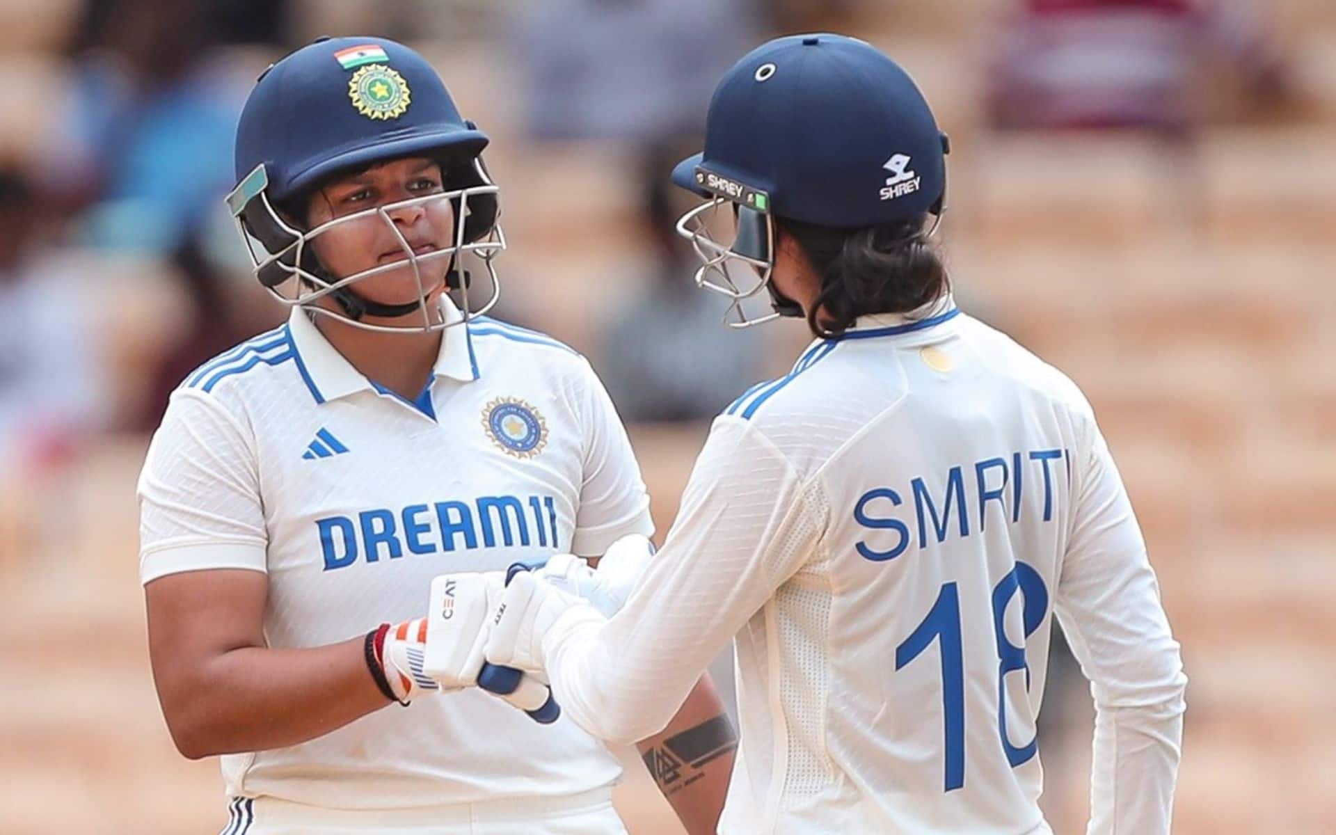 Smriti Mandhana & Shafali Verma registered the highest opening partnership in Women's Tests (Twitter)