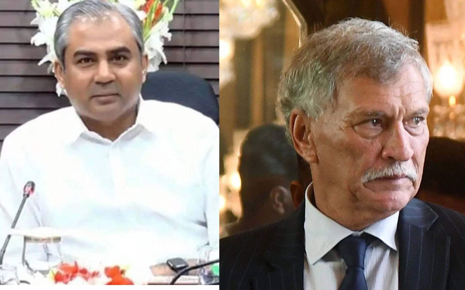 Mohsin Naqvi & Roger Binny- (X.com)
