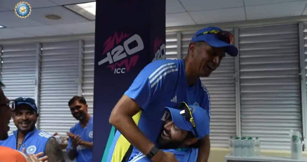 T20 WC 2024 final marks the final match of Dravid's tenure as coach for India [x.com]