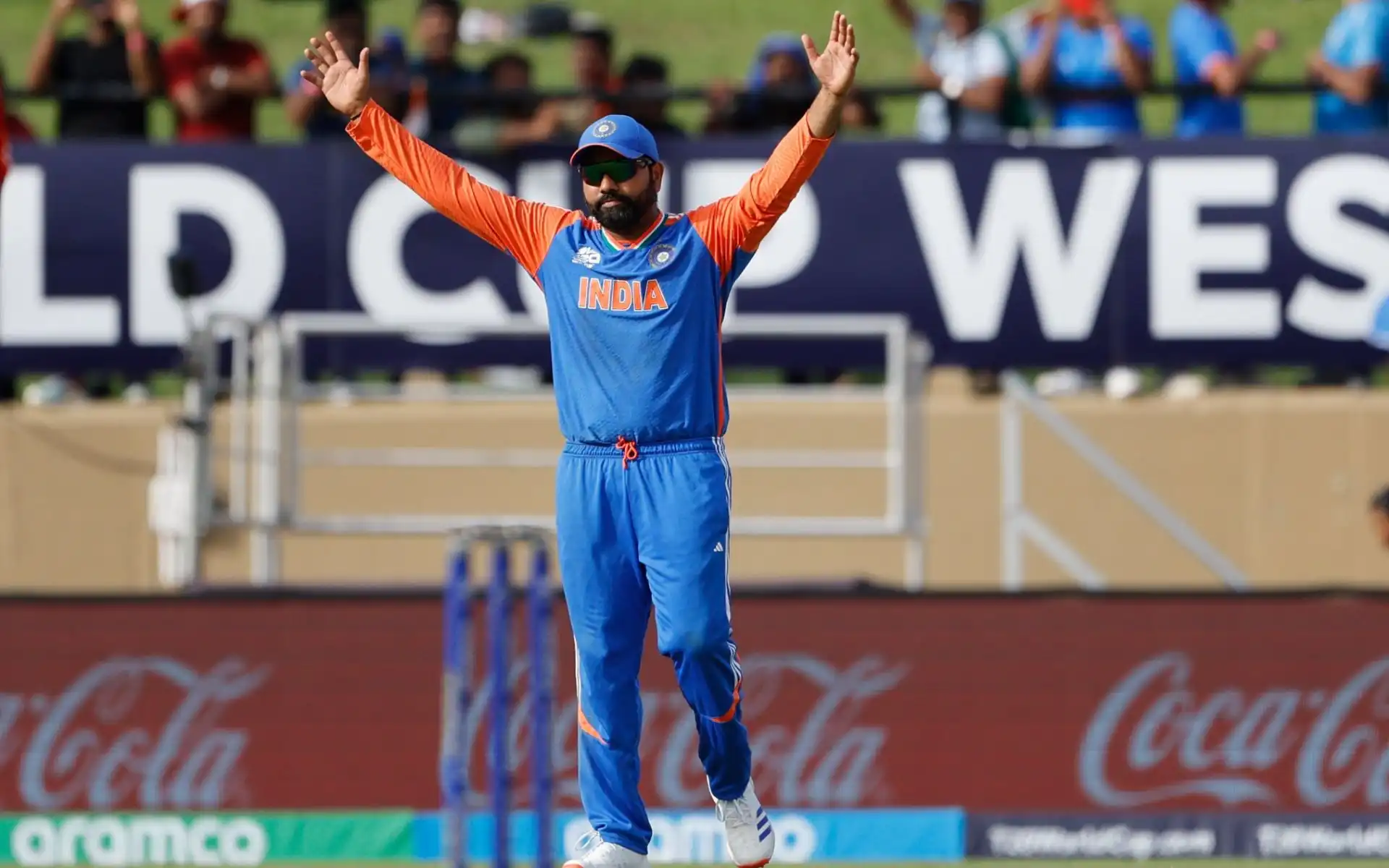 Rohit Sharma leads India to T20 WC finals (X.com)
