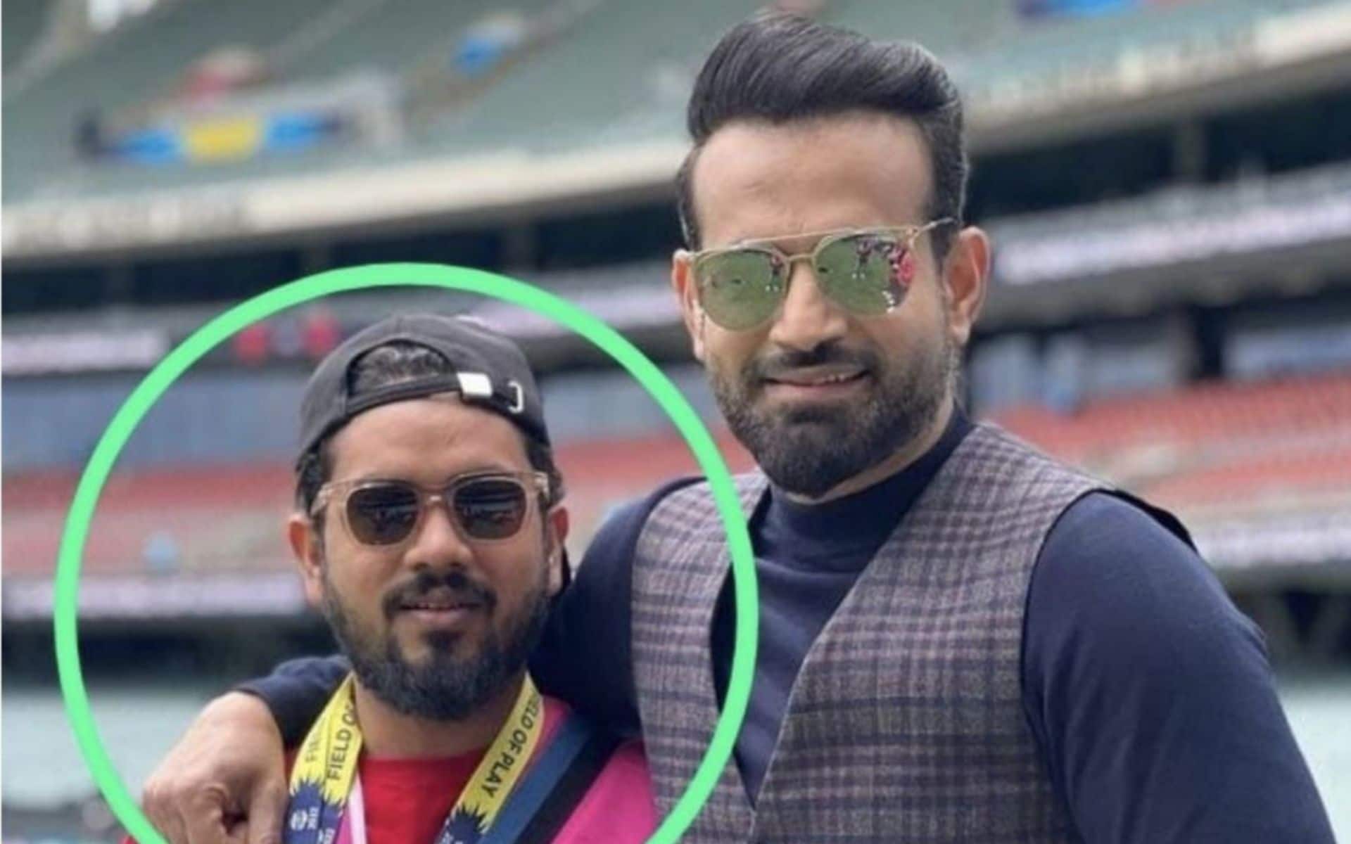 Fayaz Ansari accompanied Irfan Pathan to the West Indies for the T20 World Cup (x.com)