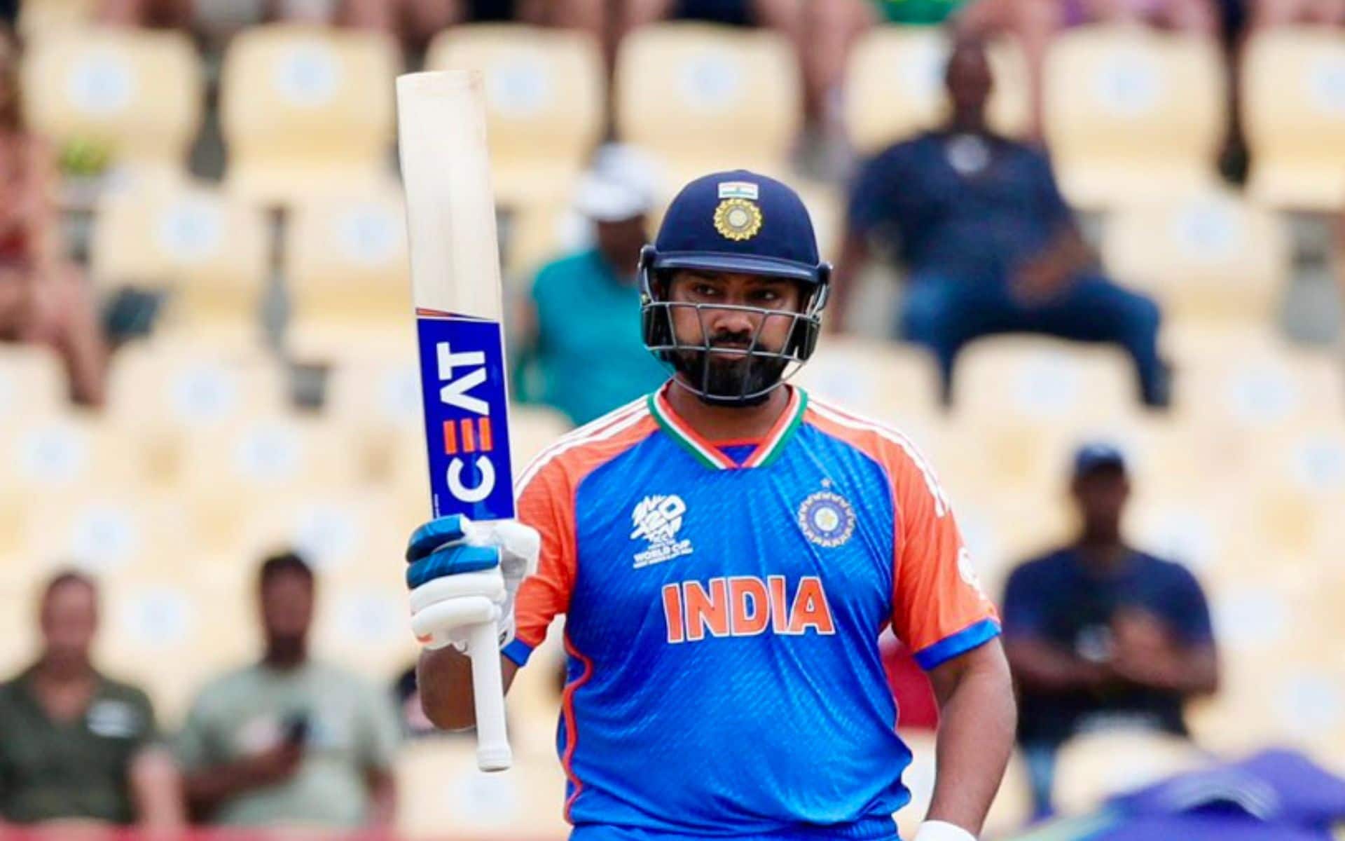Rohit Sharma has been in commendable form in WC 2024 (x)